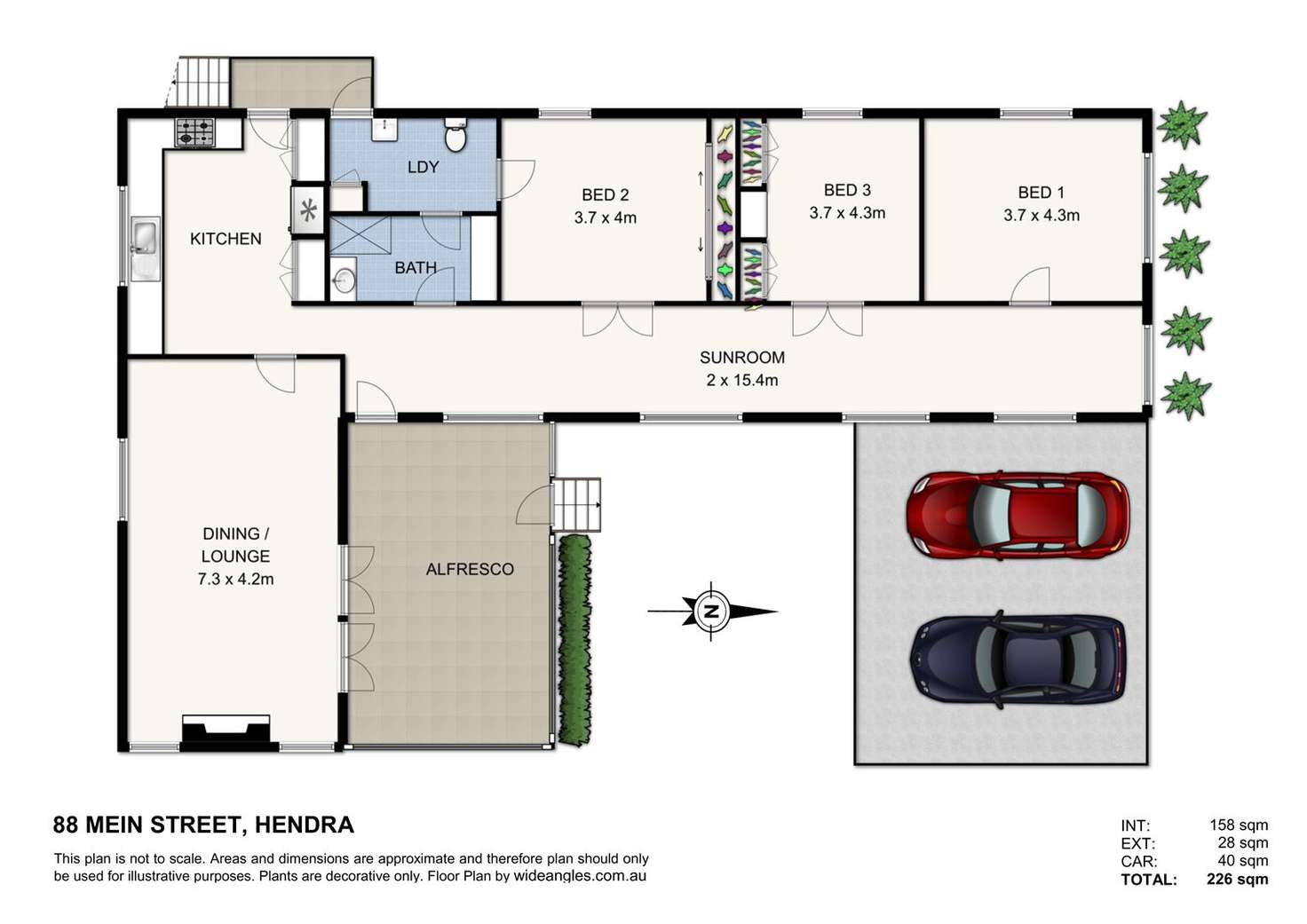 Floorplan of Homely house listing, 88 Mein Street, Hendra QLD 4011