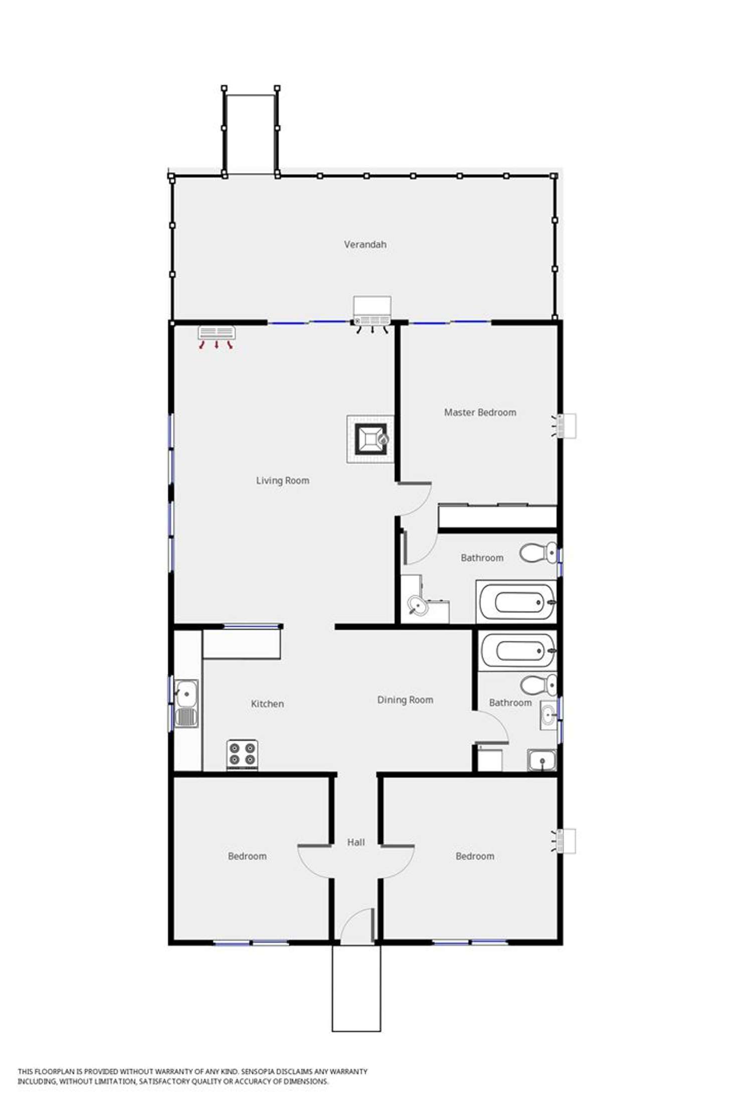 Floorplan of Homely house listing, 19-21 Tudor Street, Bourke NSW 2840