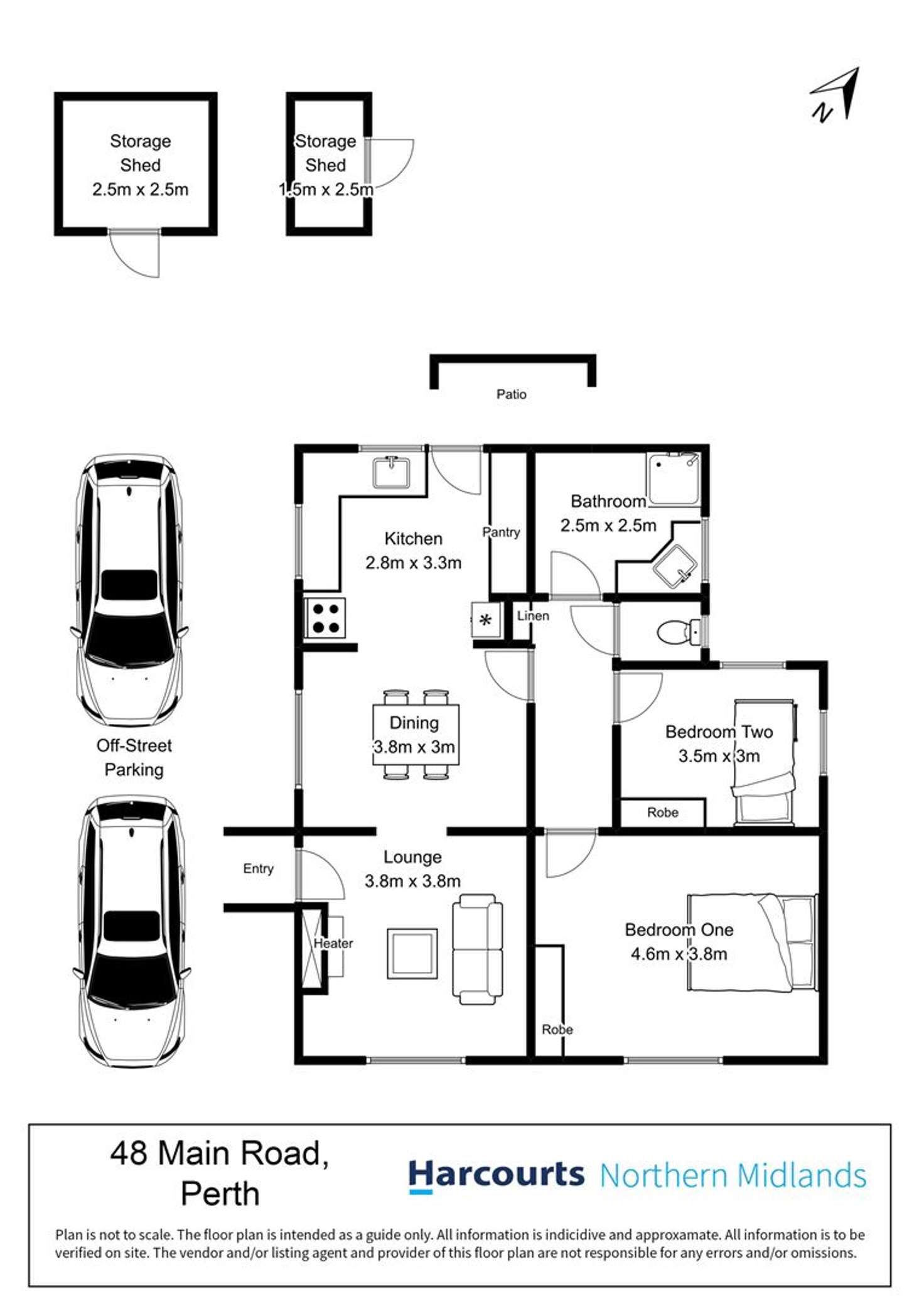 Floorplan of Homely house listing, 48 Main Road, Perth TAS 7300