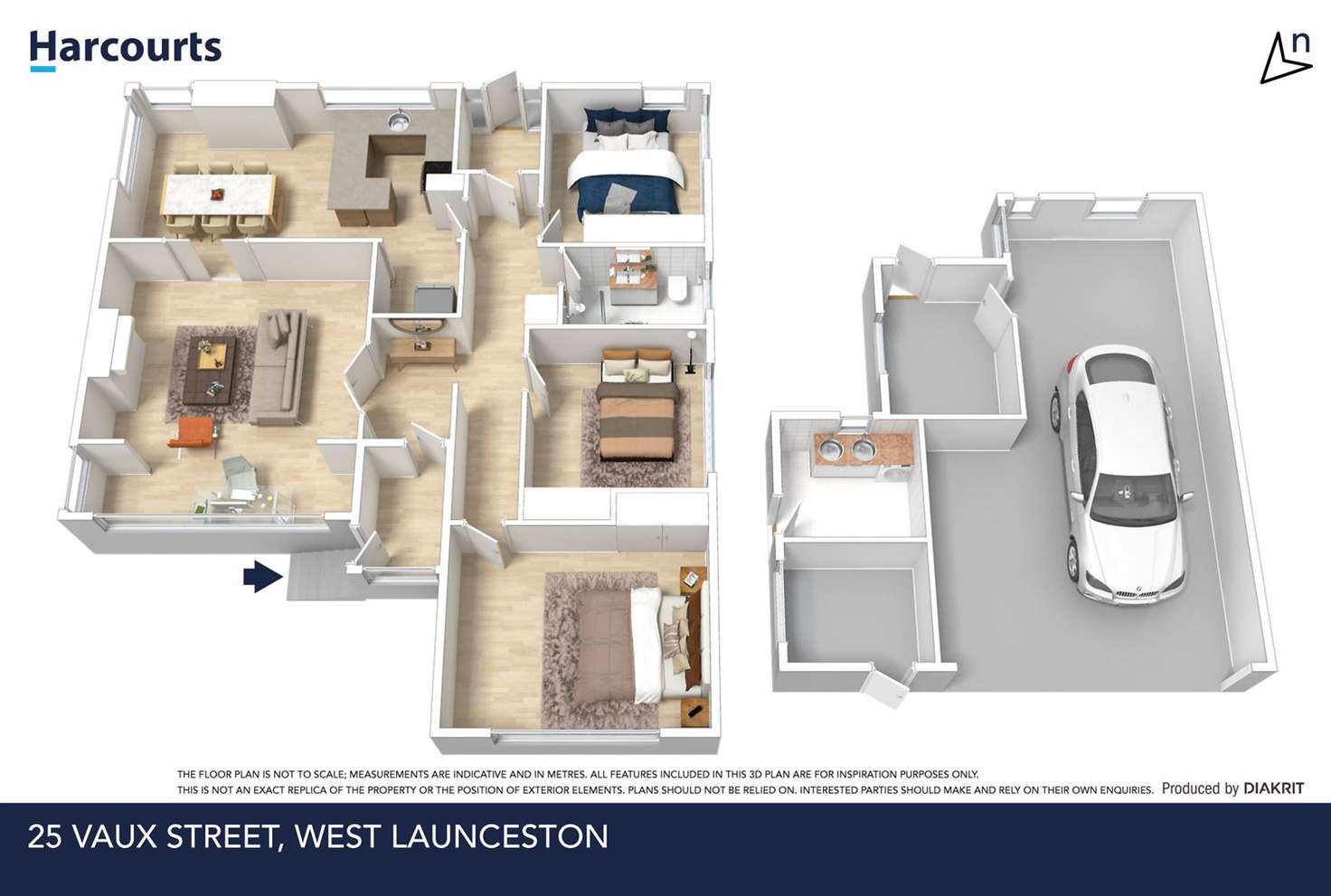Floorplan of Homely house listing, 25 Vaux Street, West Launceston TAS 7250