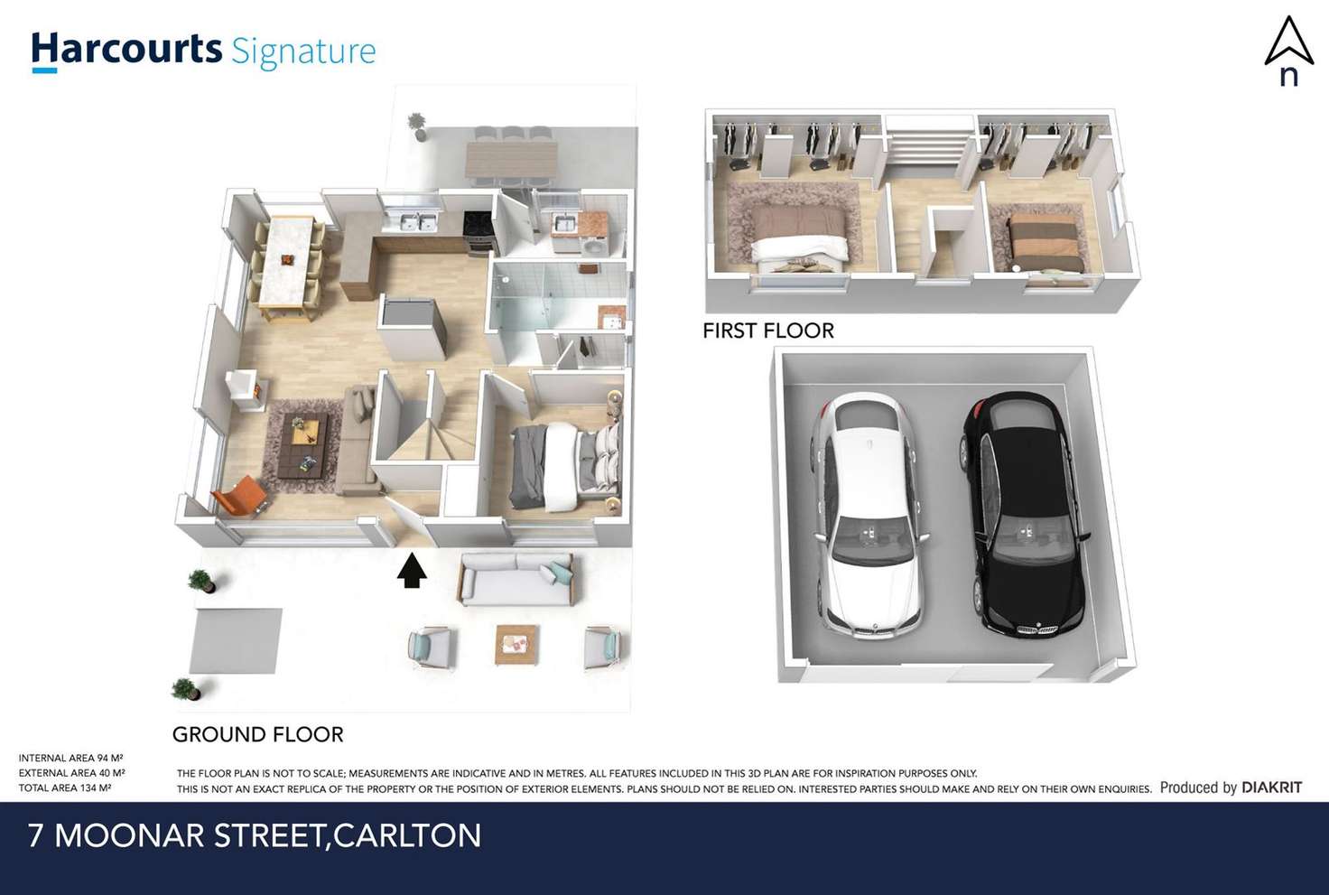 Floorplan of Homely house listing, 7 Moonar Street, Carlton TAS 7173
