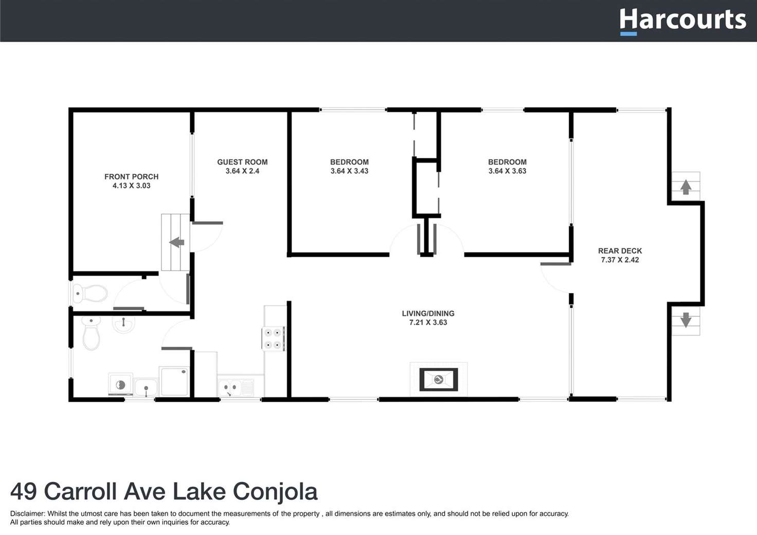 Floorplan of Homely house listing, 49 Carroll Avenue, Lake Conjola NSW 2539