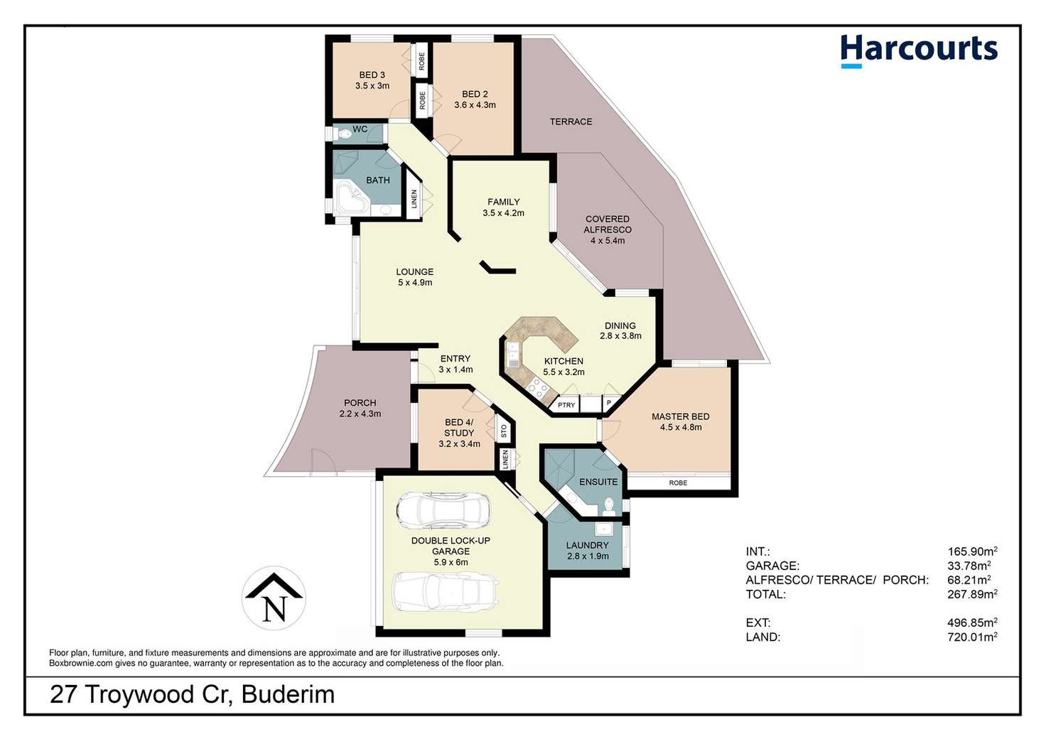 Floorplan of Homely house listing, 27 Troywood Cr, Buderim QLD 4556