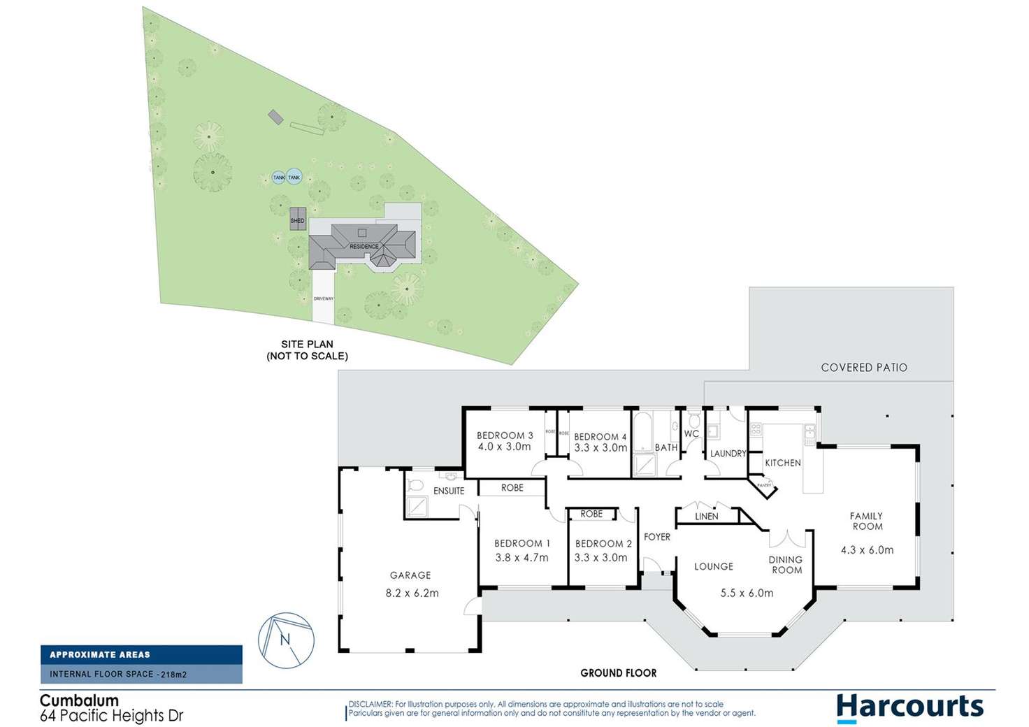 Floorplan of Homely acreageSemiRural listing, 64 Pacific Heights Drive, Cumbalum NSW 2478