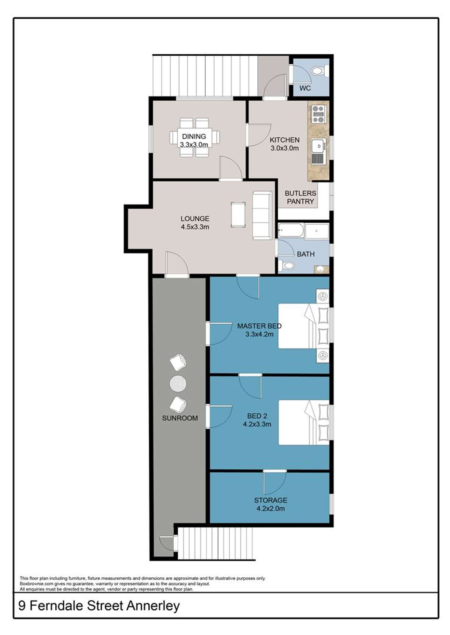 Floorplan of Homely house listing, 9 Ferndale Street, Annerley QLD 4103