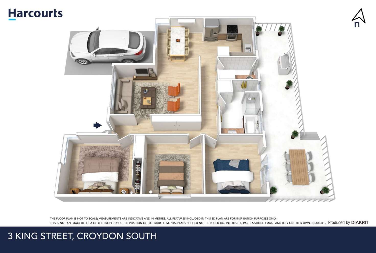 Floorplan of Homely house listing, 3 King Street, Croydon South VIC 3136