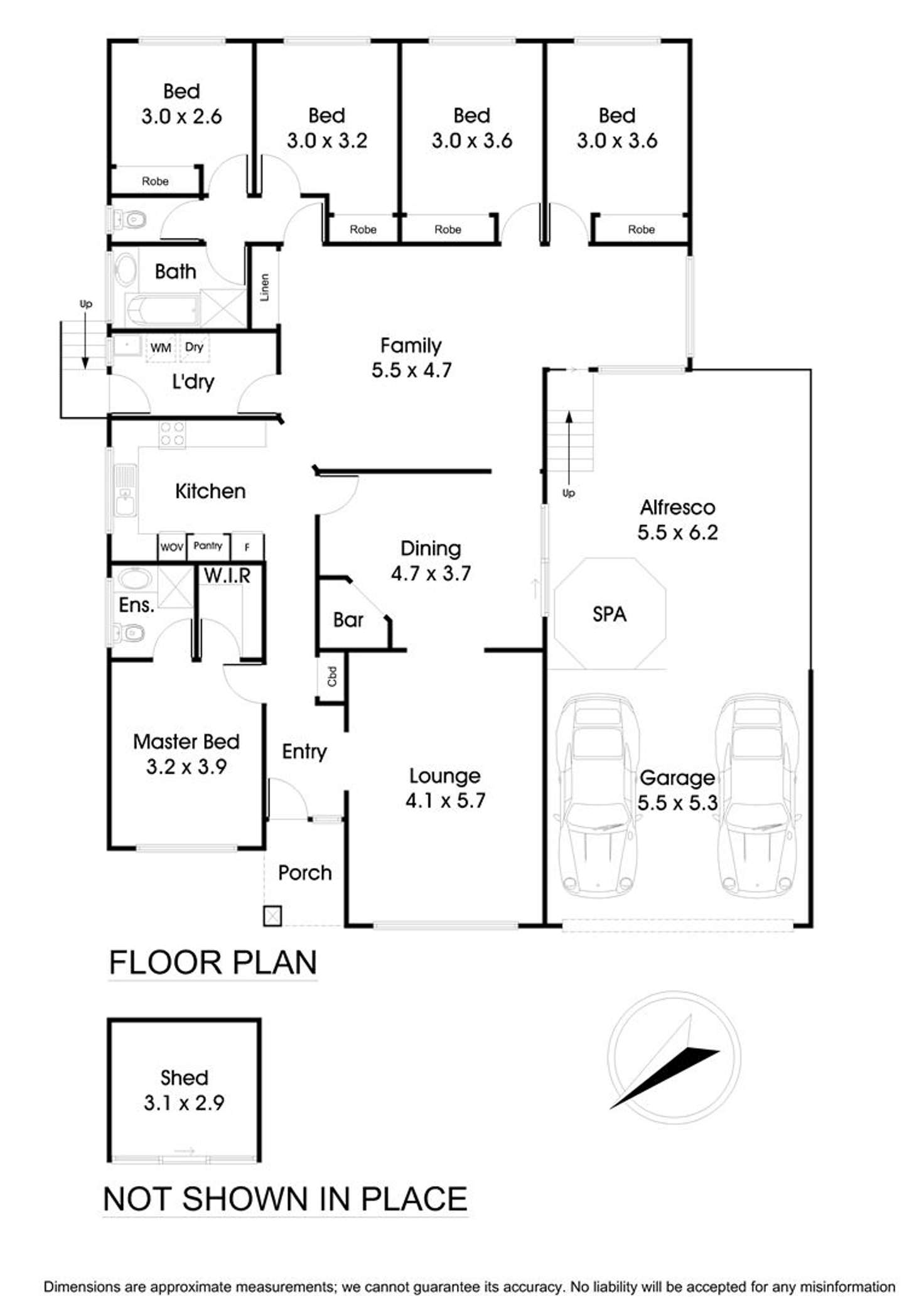 Floorplan of Homely house listing, 12 Amersham Drive, Wantirna VIC 3152