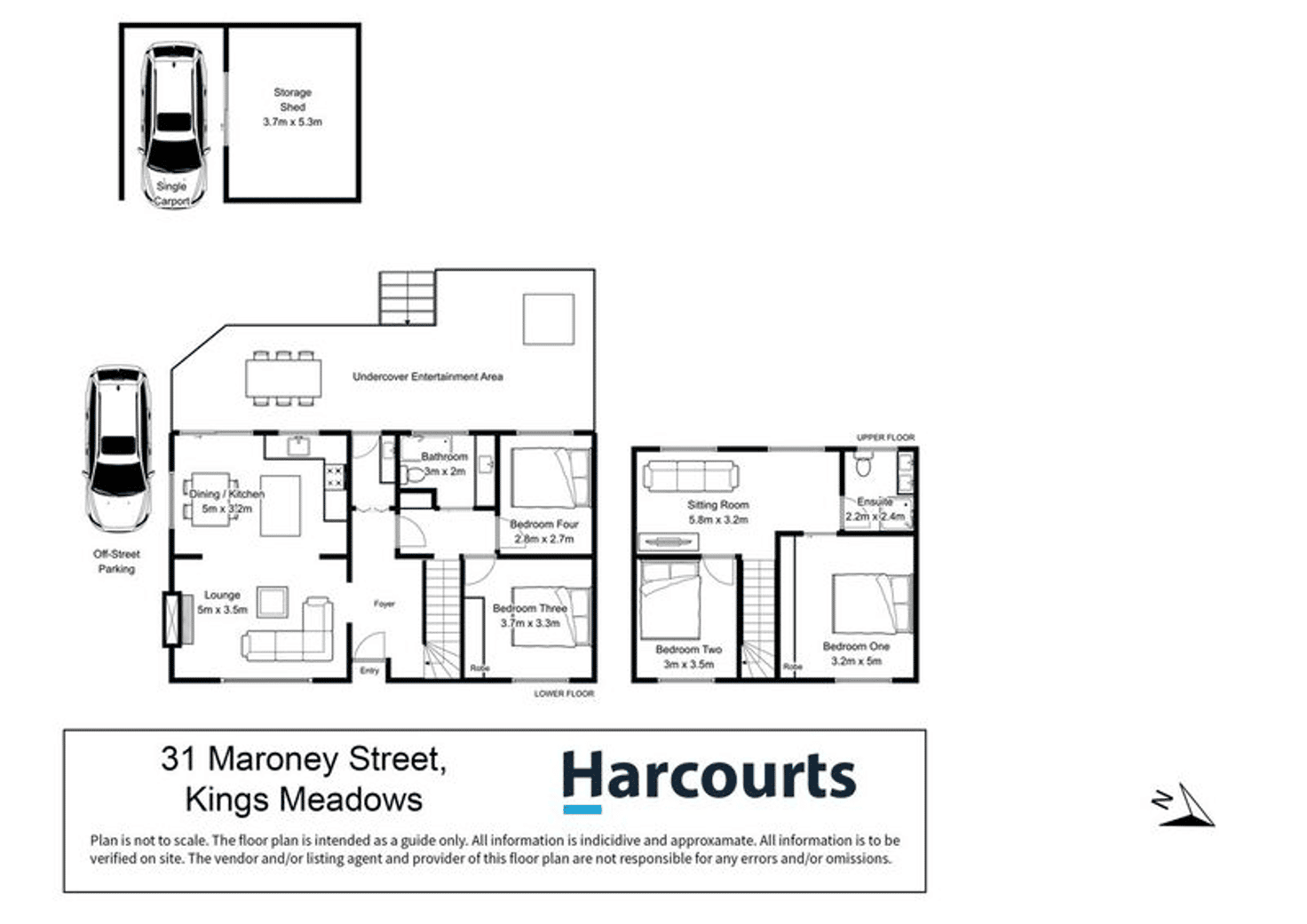 Floorplan of Homely house listing, 31 Maroney Street, Kings Meadows TAS 7249
