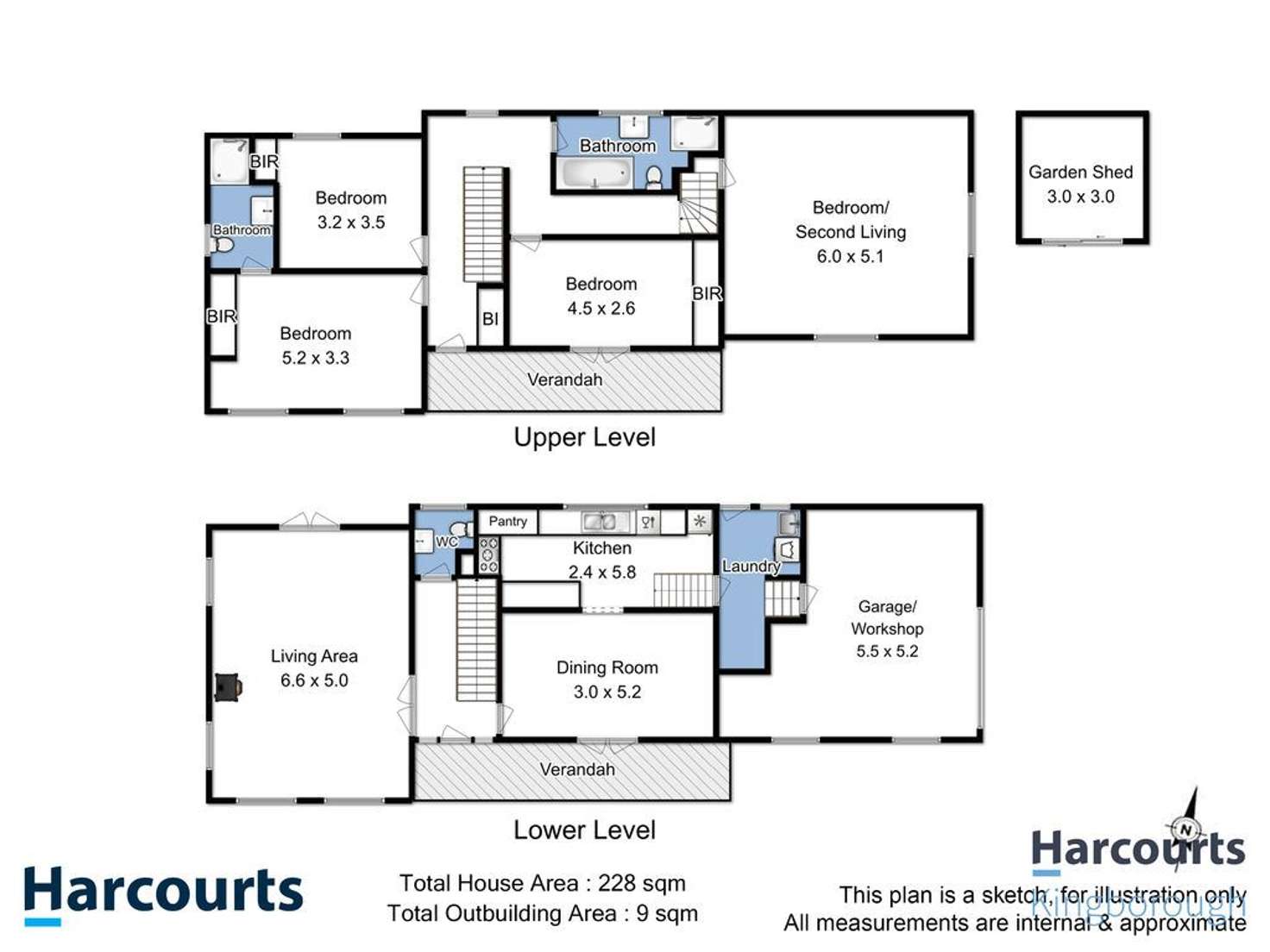 Floorplan of Homely house listing, 20 Opal Drive, Blackmans Bay TAS 7052