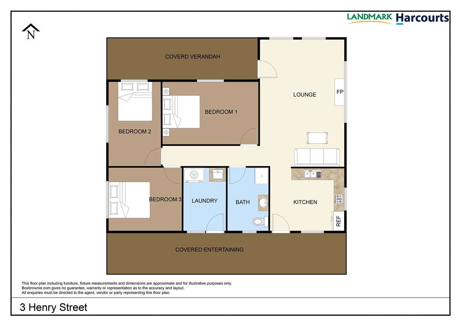 Floorplan of Homely house listing, 3 Henry Street, Barraba NSW 2347