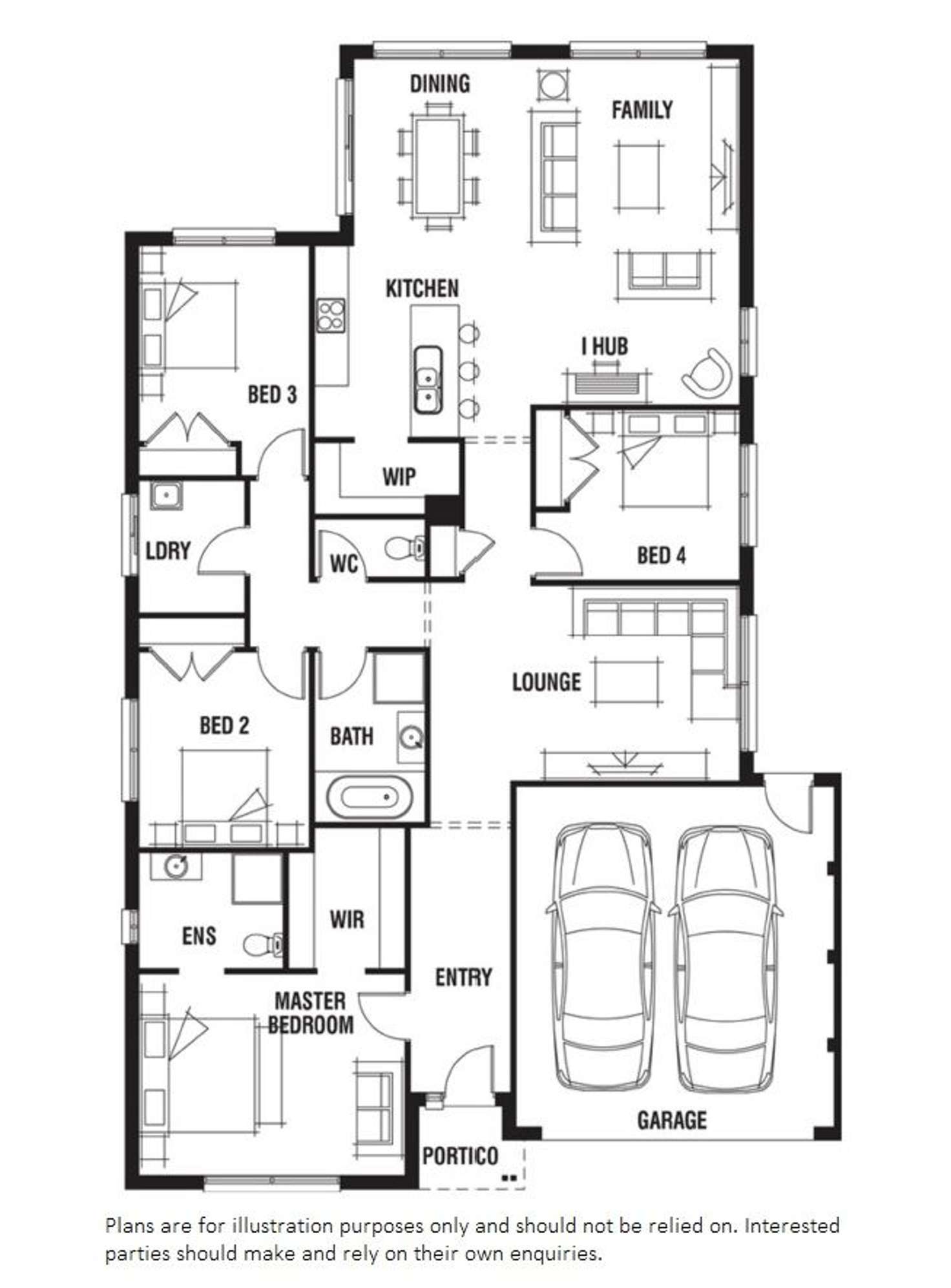 Floorplan of Homely house listing, 22 Lusco Street, Kalkallo VIC 3064