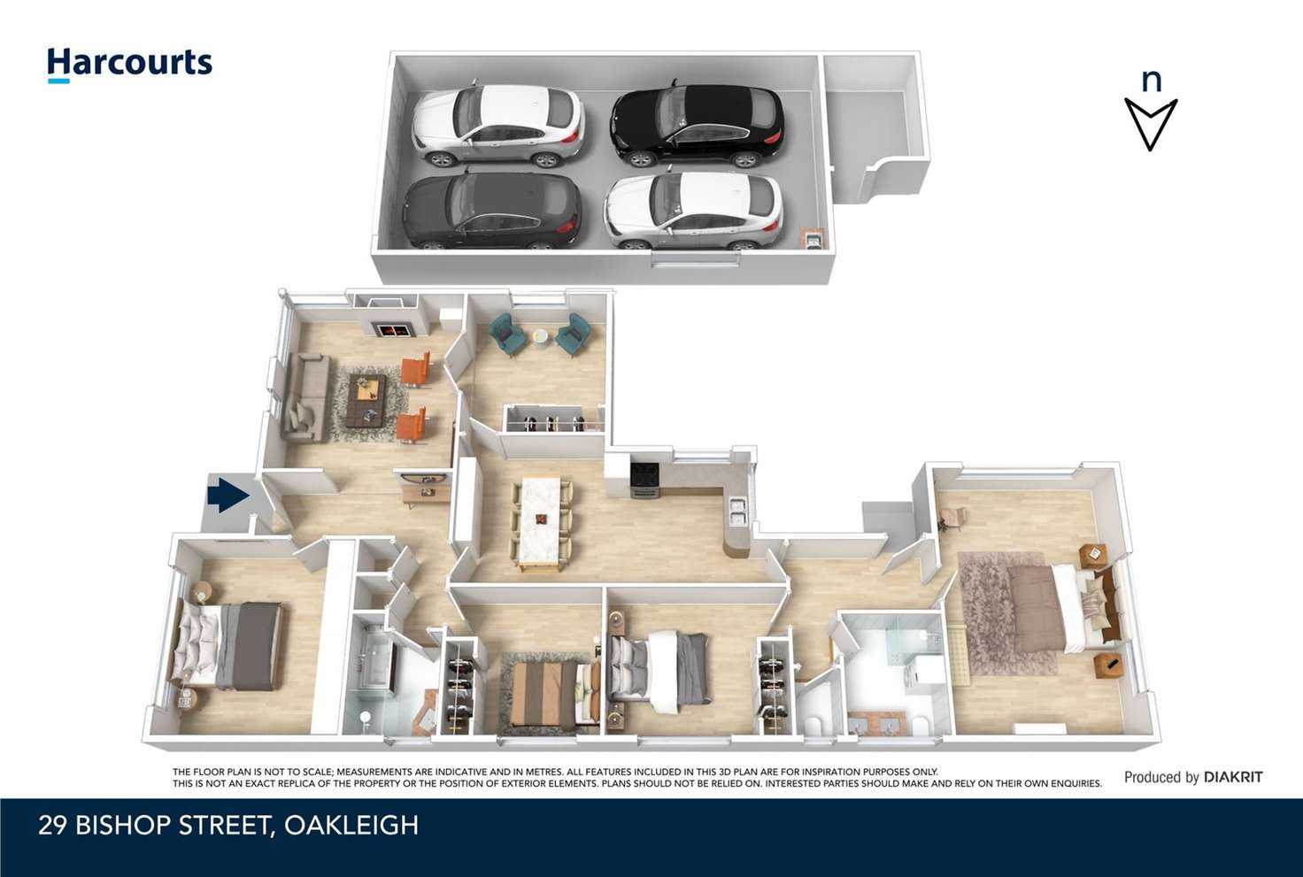 Floorplan of Homely house listing, 29 Bishop Street, Oakleigh VIC 3166