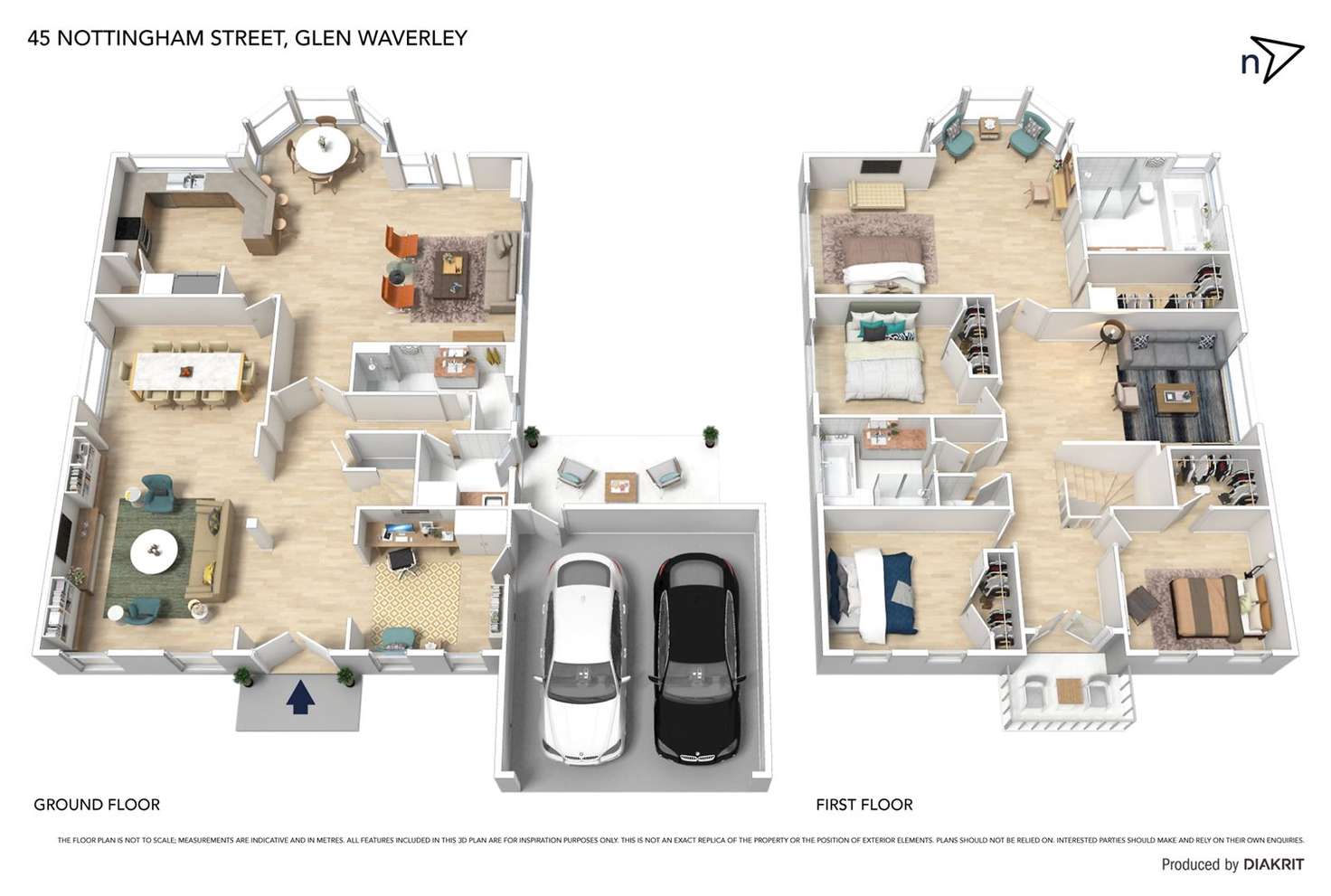 Floorplan of Homely house listing, 45 Nottingham Street, Glen Waverley VIC 3150