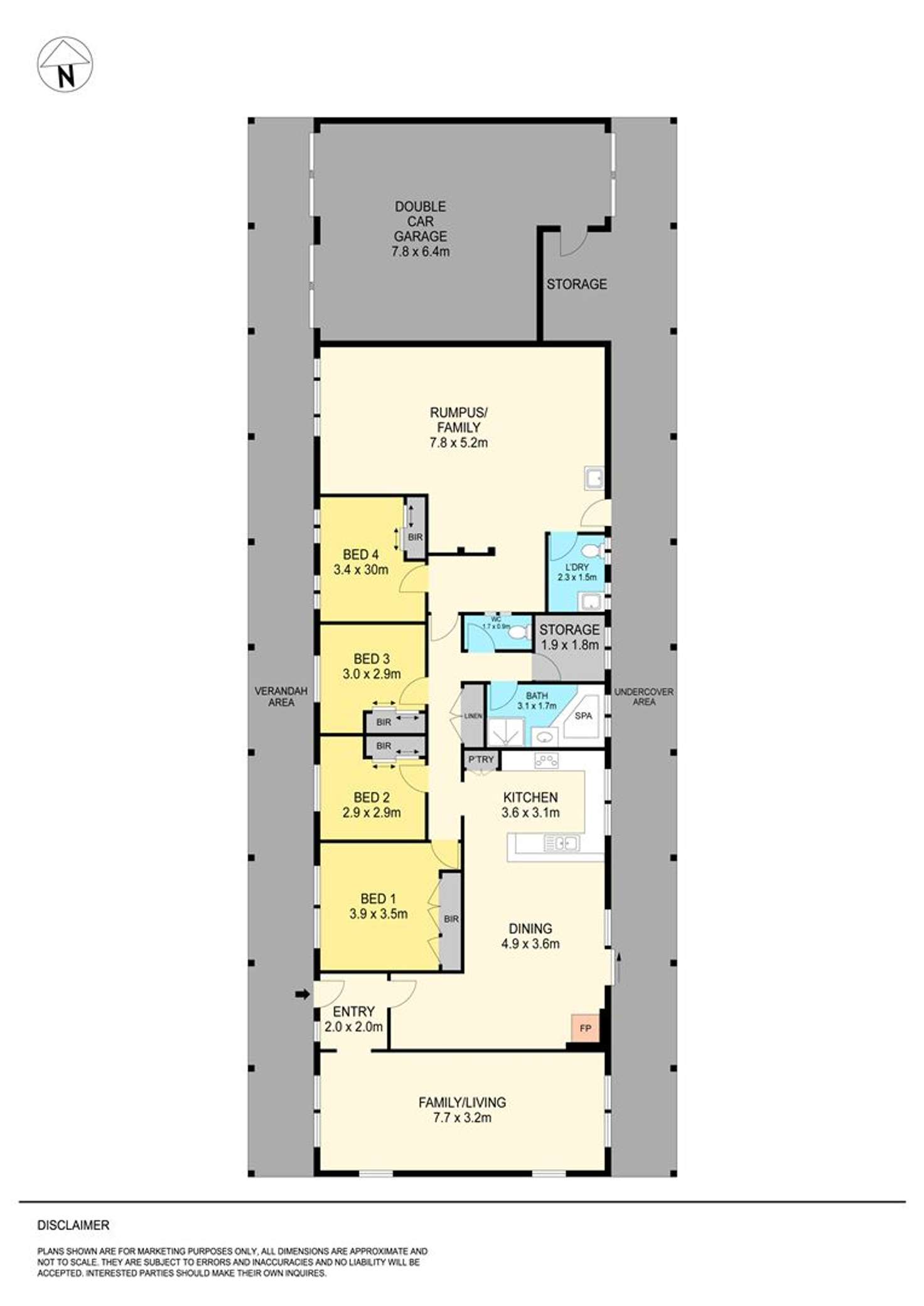 Floorplan of Homely house listing, 11-13 Ford Street, Creswick VIC 3363