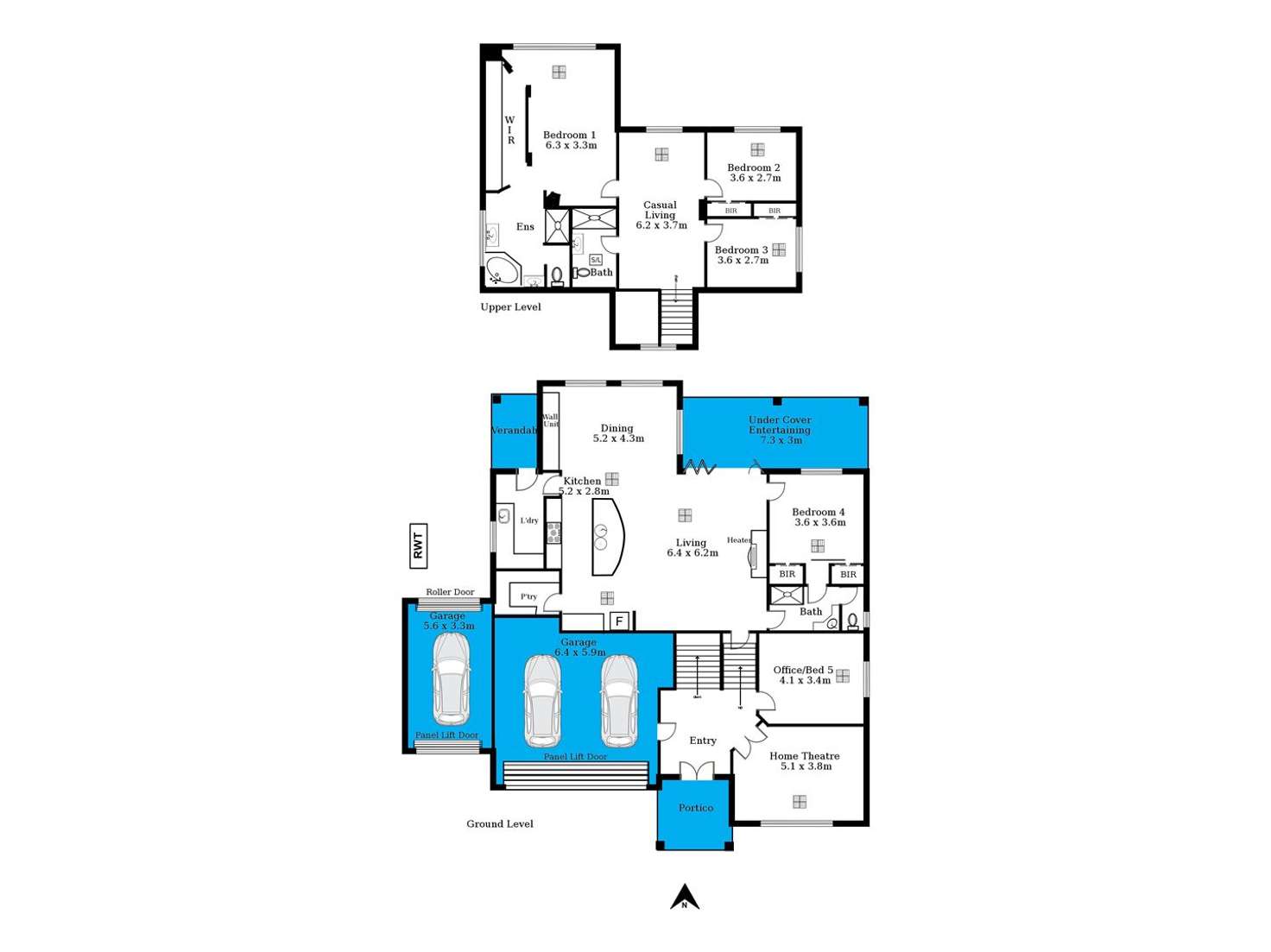 Floorplan of Homely house listing, 13 Coulter Street, Flagstaff Hill SA 5159