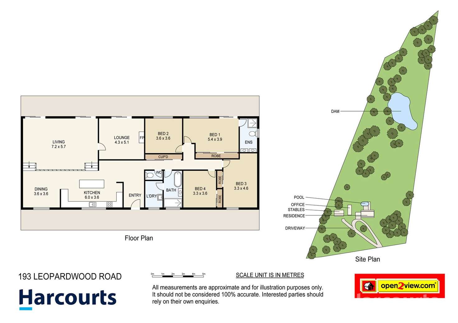 Floorplan of Homely lifestyle listing, 193 Leopardwood Road, Cedar Grove QLD 4285