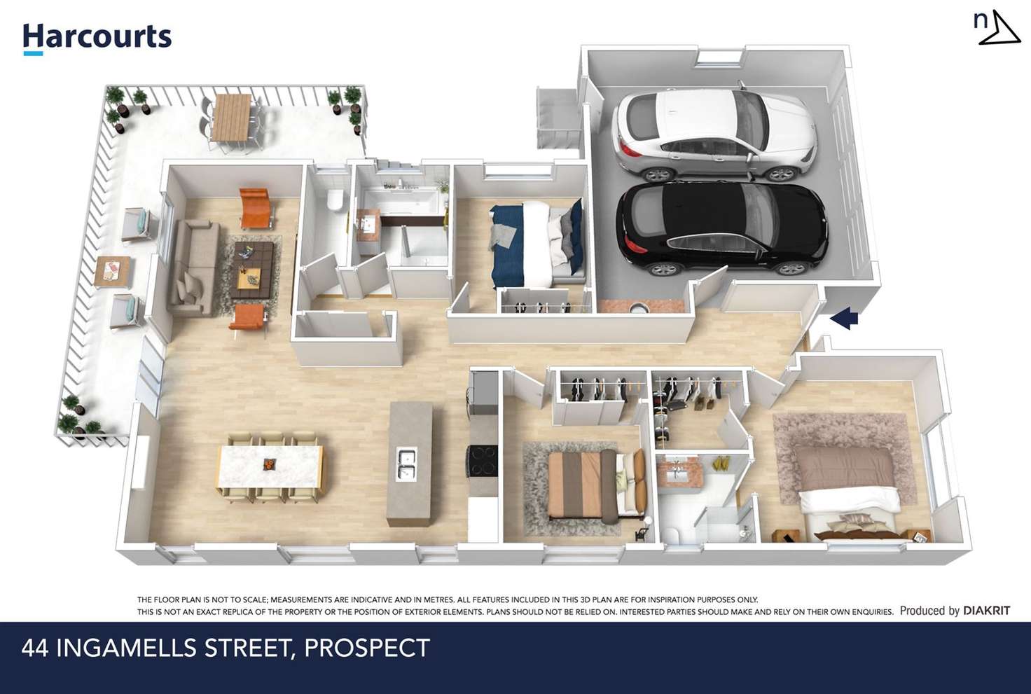 Floorplan of Homely house listing, 44 Ingamells Street, Prospect TAS 7250