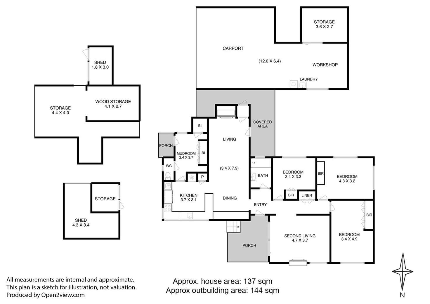Floorplan of Homely house listing, 421 Glen Huon Road, Huonville TAS 7109
