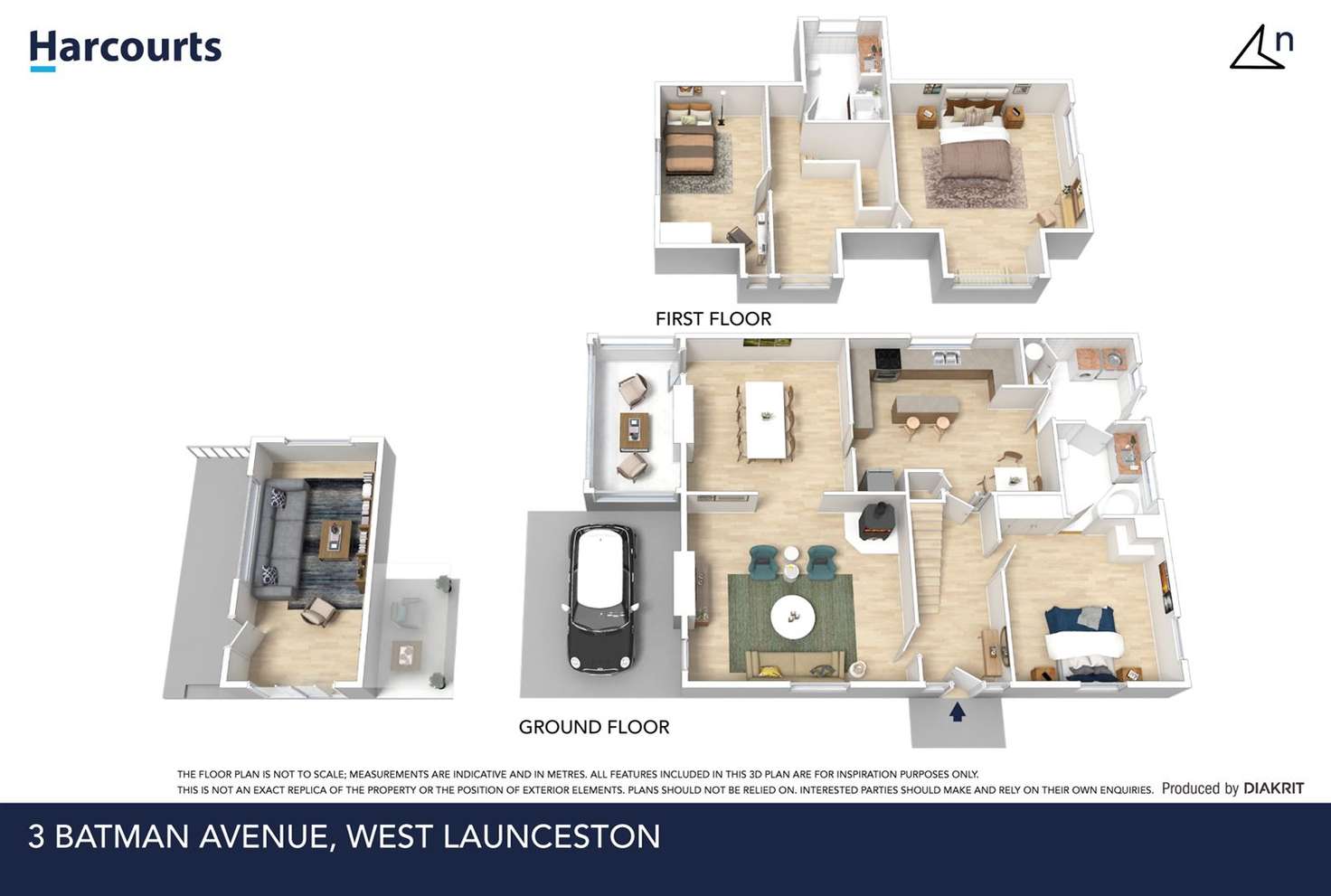 Floorplan of Homely house listing, 3 Batman Avenue, West Launceston TAS 7250