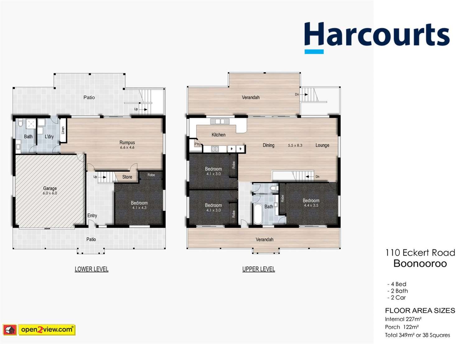 Floorplan of Homely house listing, 110 Eckert Road, Boonooroo QLD 4650