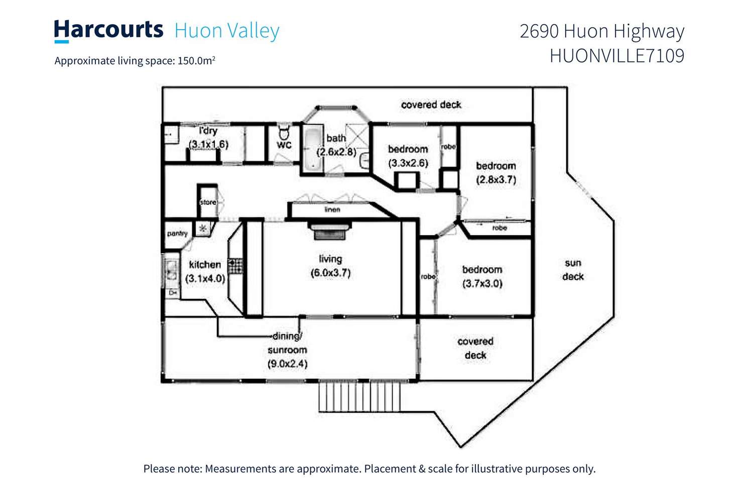 Floorplan of Homely house listing, 2690 Huon Highway, Huonville TAS 7109