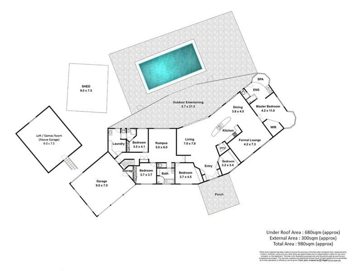 Floorplan of Homely house listing, 23 Bernborough Place, Bridgeman Downs QLD 4035