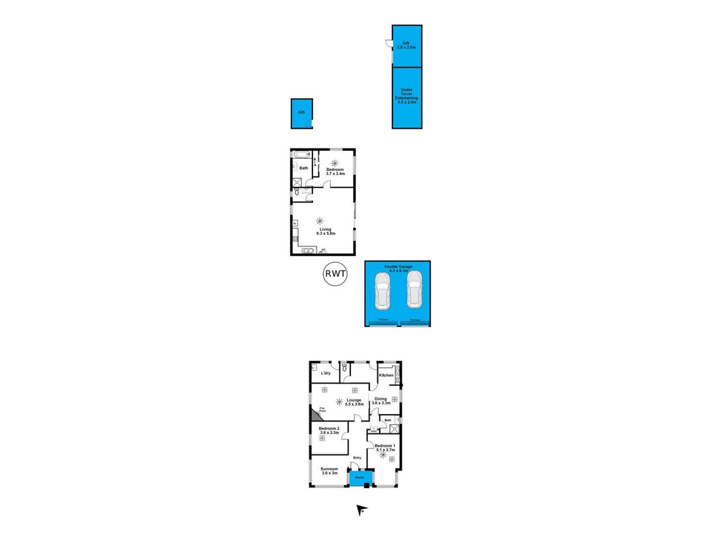 Floorplan of Homely house listing, 15 Adey Road, Blackwood SA 5051