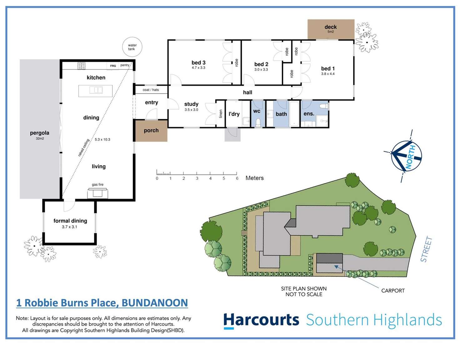 Floorplan of Homely house listing, 1 Robbie Burns Place, Bundanoon NSW 2578