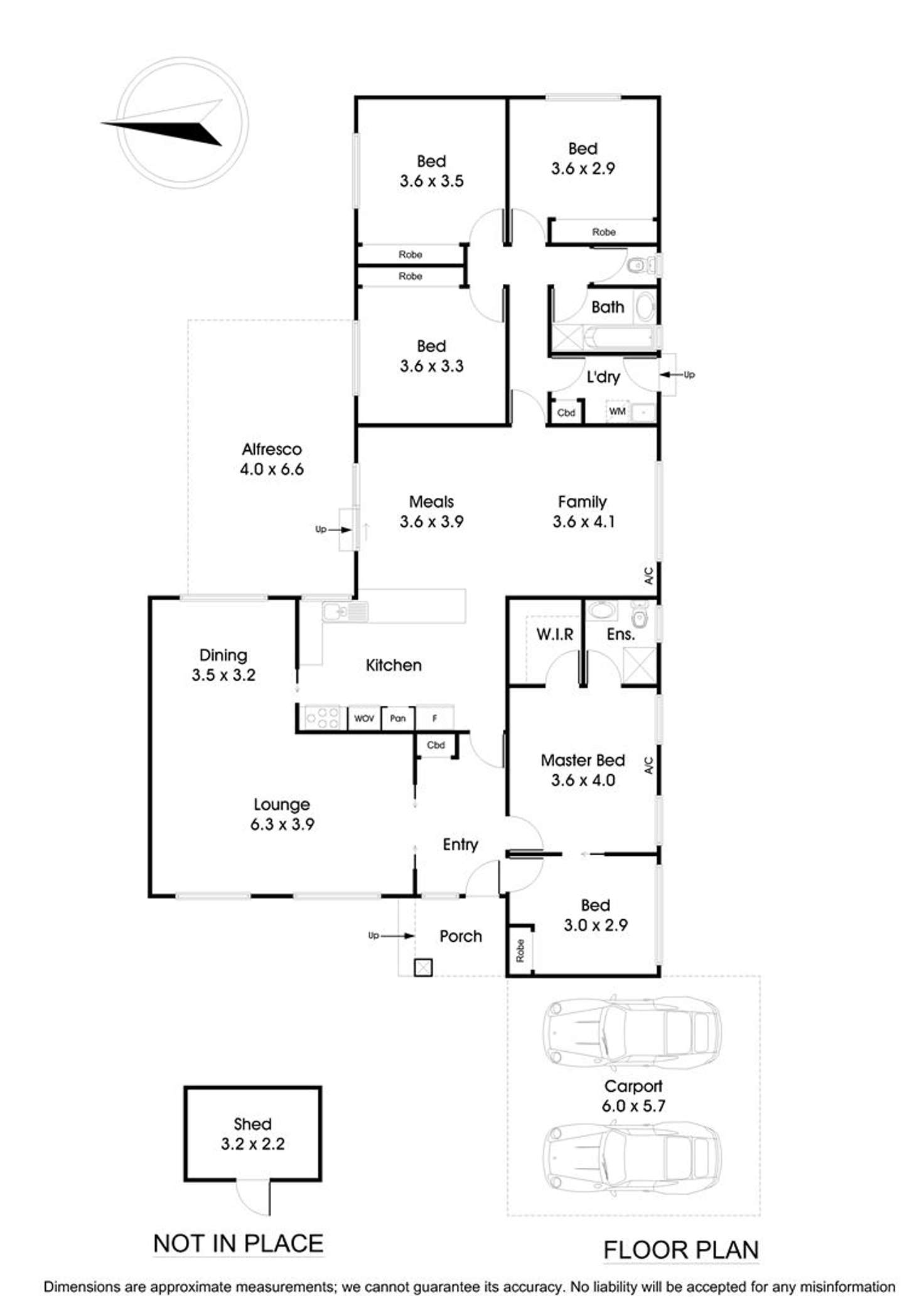 Floorplan of Homely house listing, 3 Rochelle Court, Wantirna South VIC 3152
