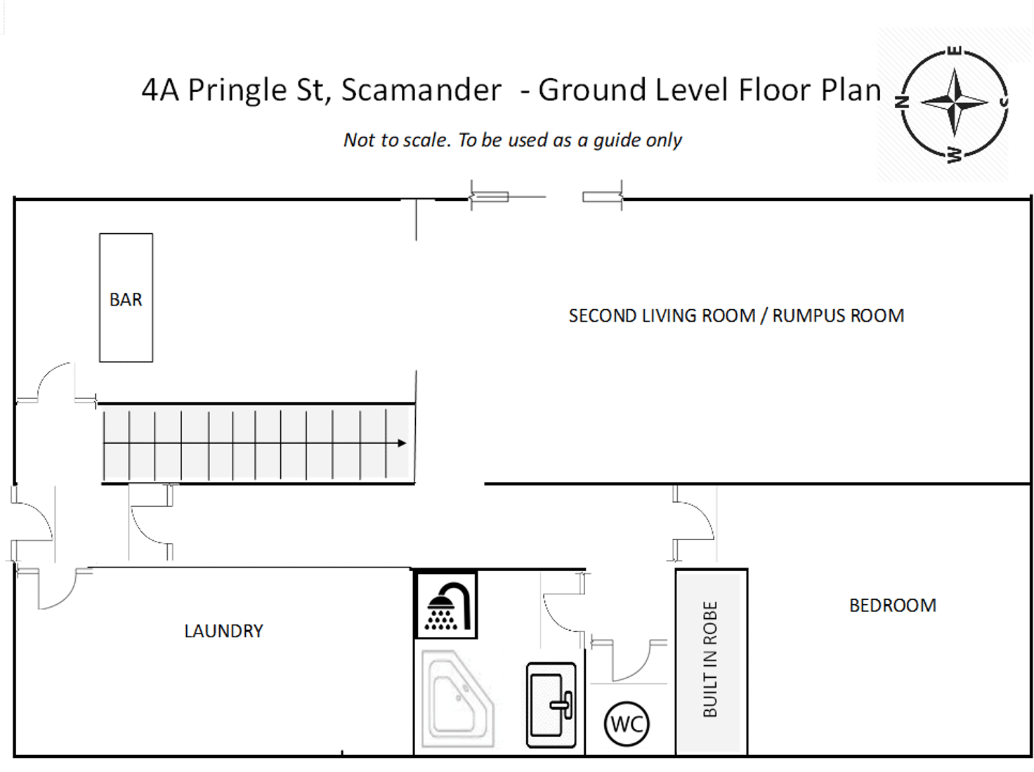 Floorplan of Homely house listing, 4A Pringle Street, Scamander TAS 7215