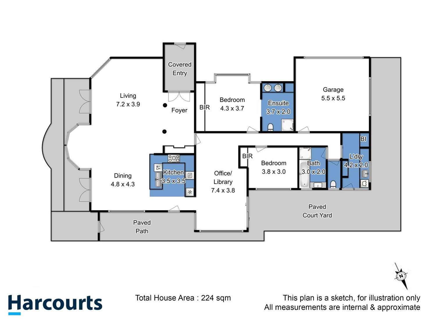 Floorplan of Homely house listing, 36 Ocean Esplanade, Blackmans Bay TAS 7052
