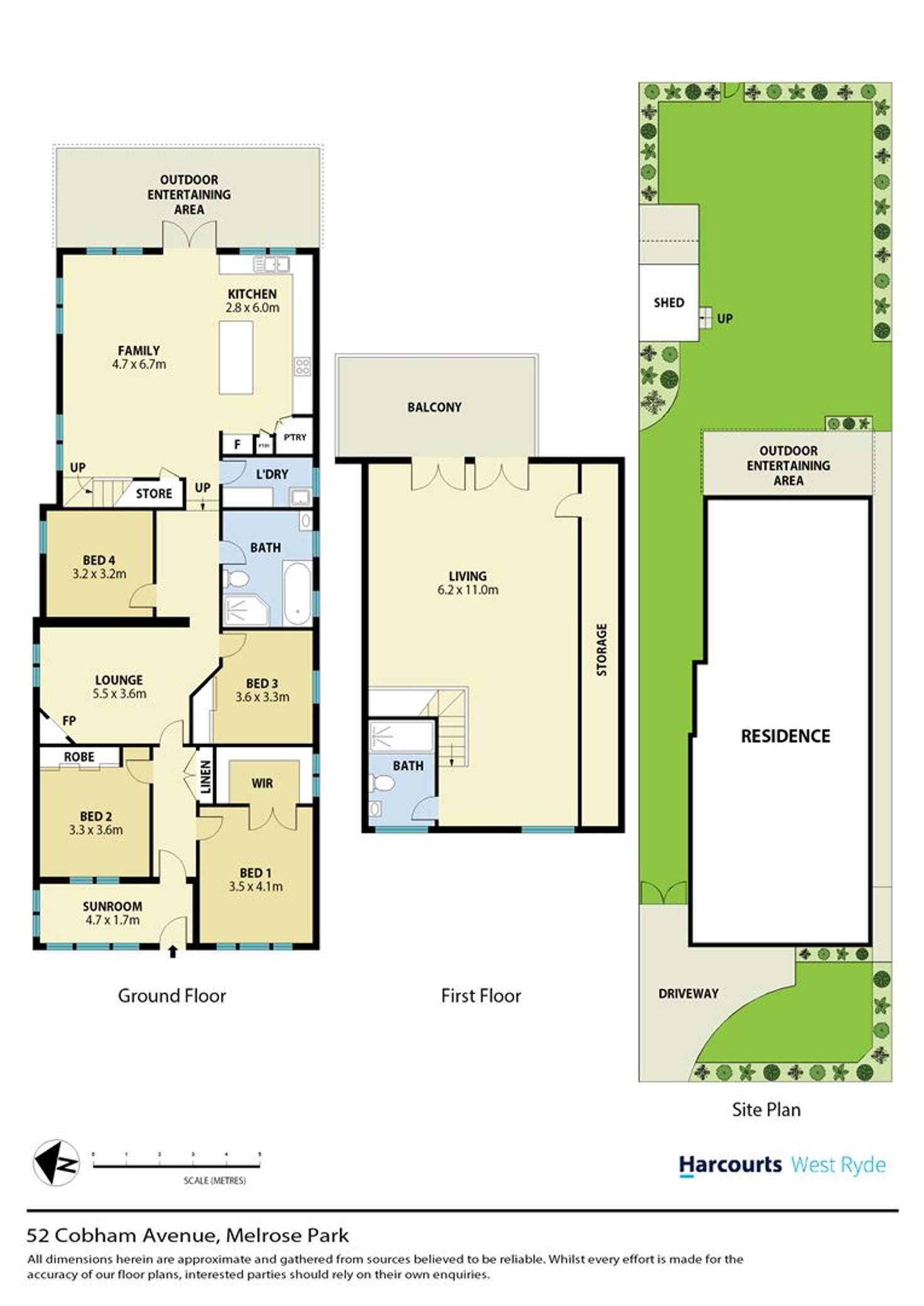 Floorplan of Homely house listing, 52 Cobham Avenue, Melrose Park NSW 2114