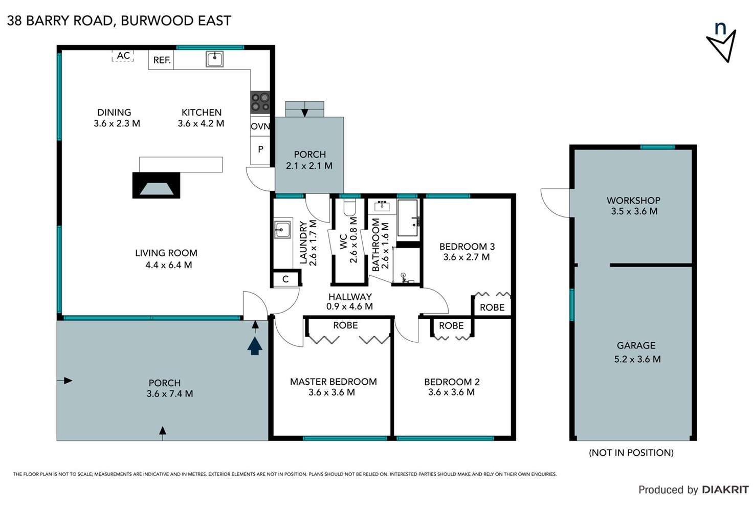 Floorplan of Homely house listing, 38 Barry Road, Burwood East VIC 3151