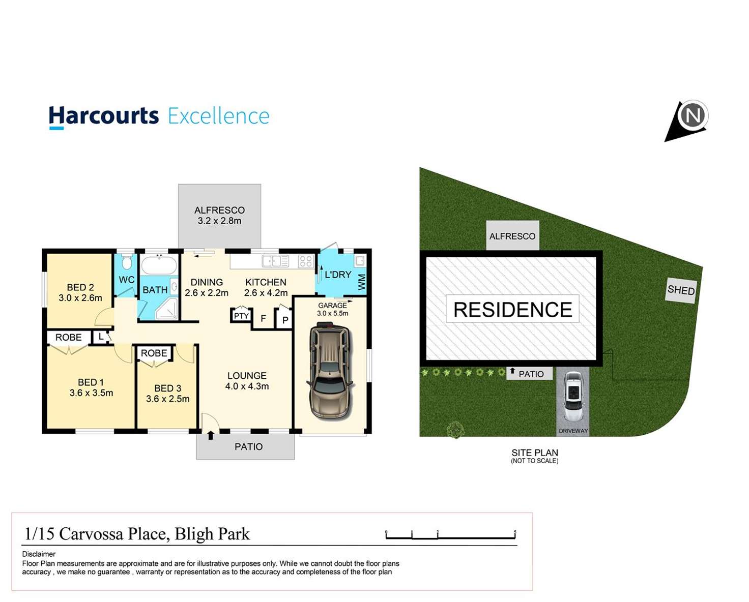 Floorplan of Homely house listing, 1/15 Carvossa Place, Bligh Park NSW 2756