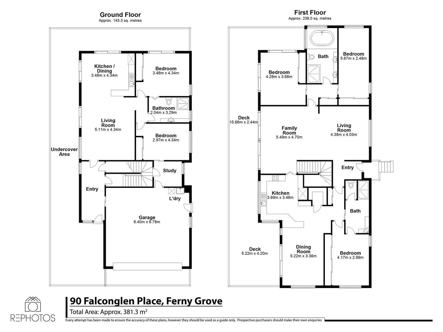Floorplan of Homely house listing, 90 Falconglen Place, Ferny Grove QLD 4055