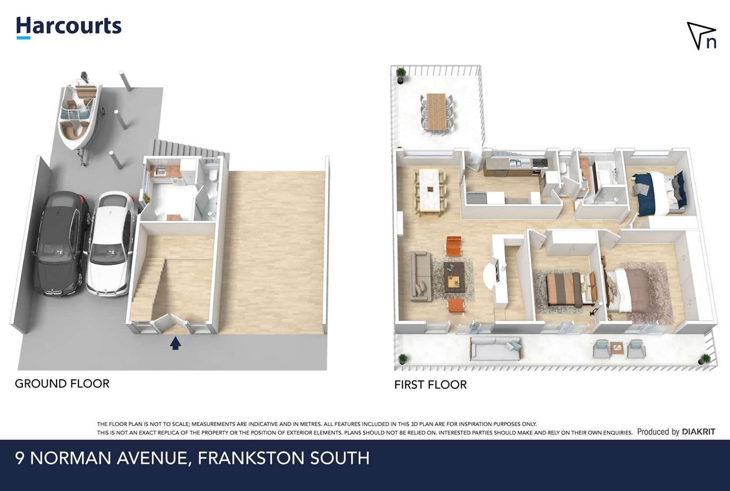 Floorplan of Homely house listing, 9 Norman Avenue, Frankston South VIC 3199