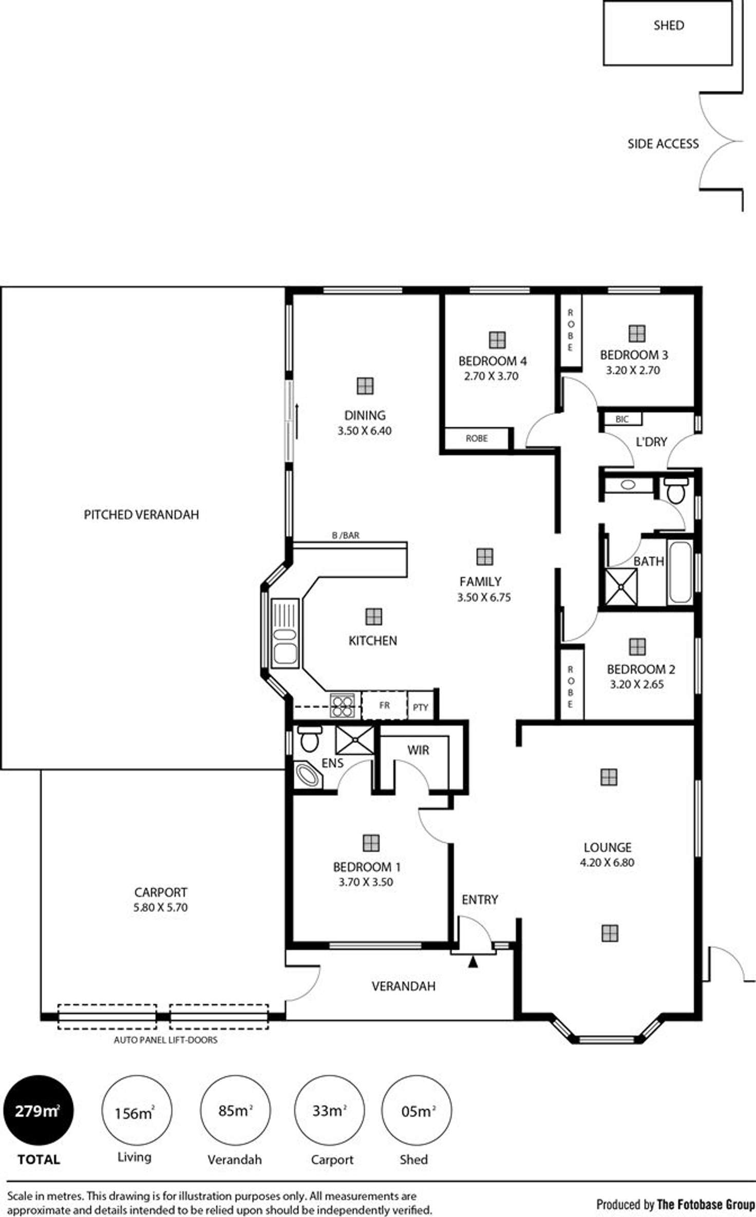 Floorplan of Homely house listing, 2 Inverway Street, Ferryden Park SA 5010