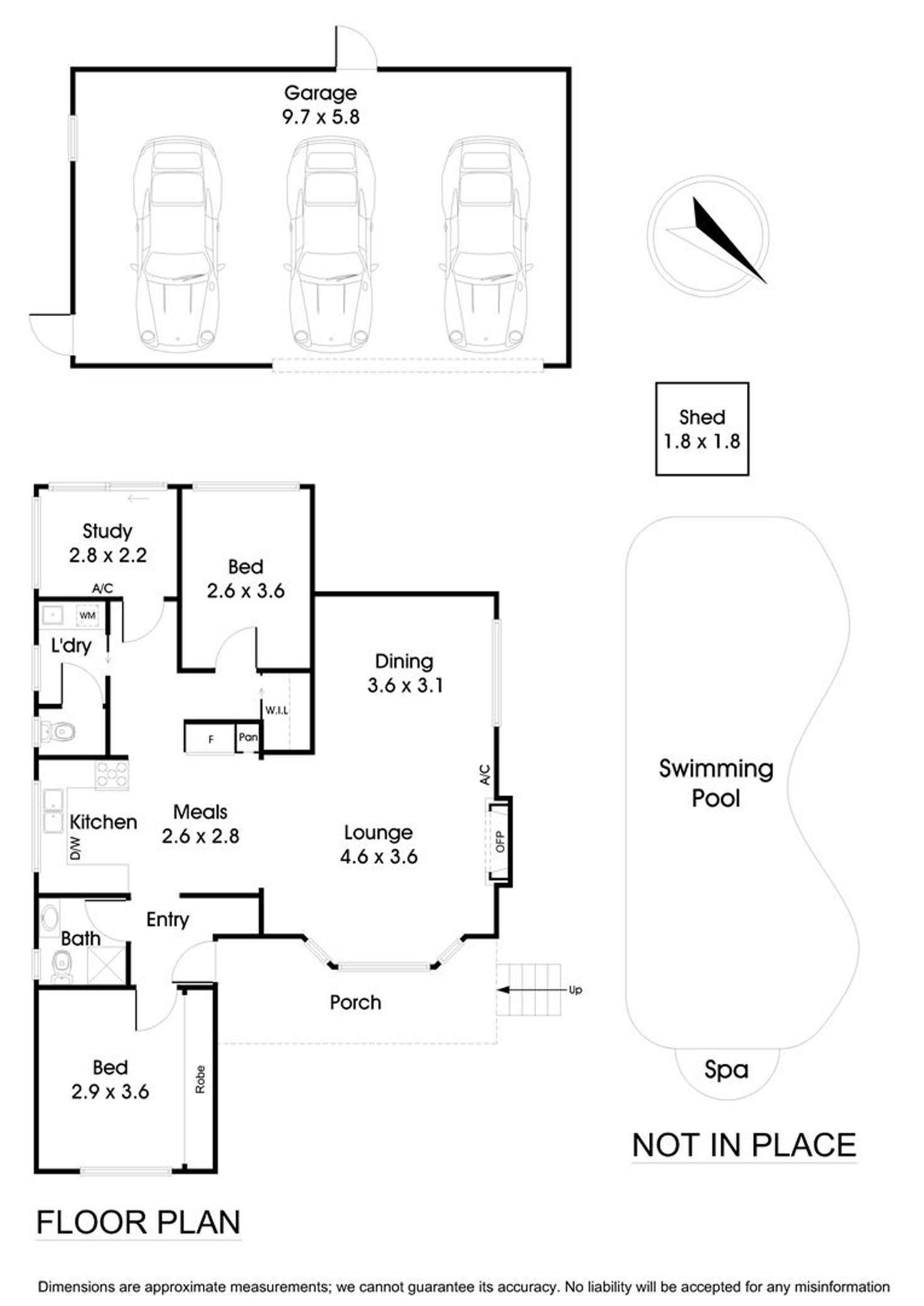 Floorplan of Homely house listing, 98 Glenfern Road, Ferntree Gully VIC 3156