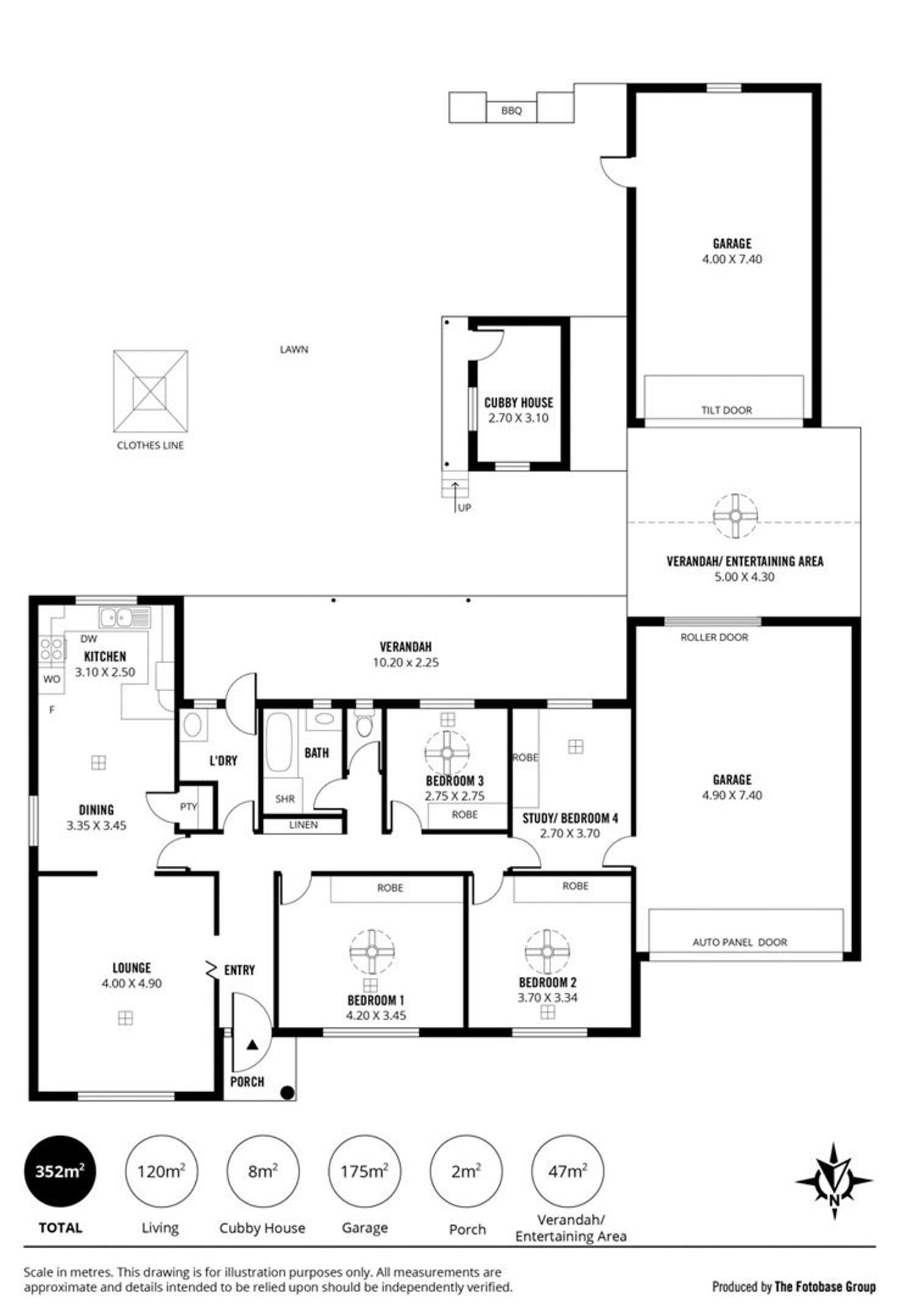 Floorplan of Homely house listing, 6 Hardy Street, Findon SA 5023