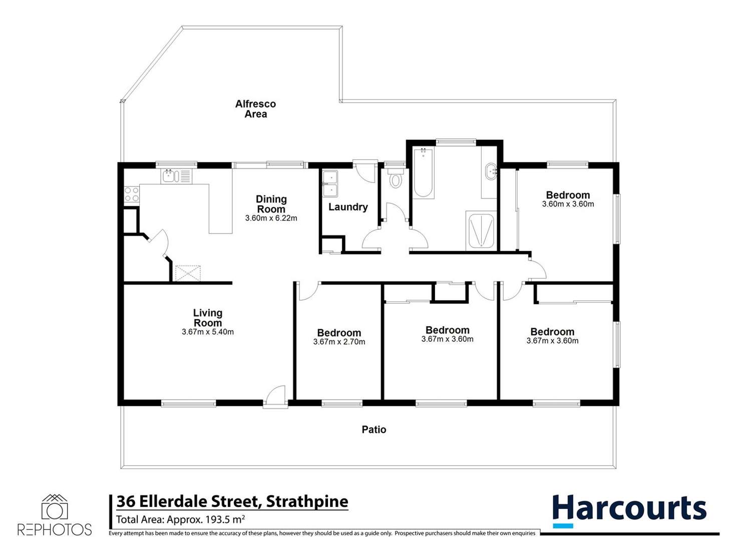 Floorplan of Homely house listing, 36 Ellerdale Street, Strathpine QLD 4500