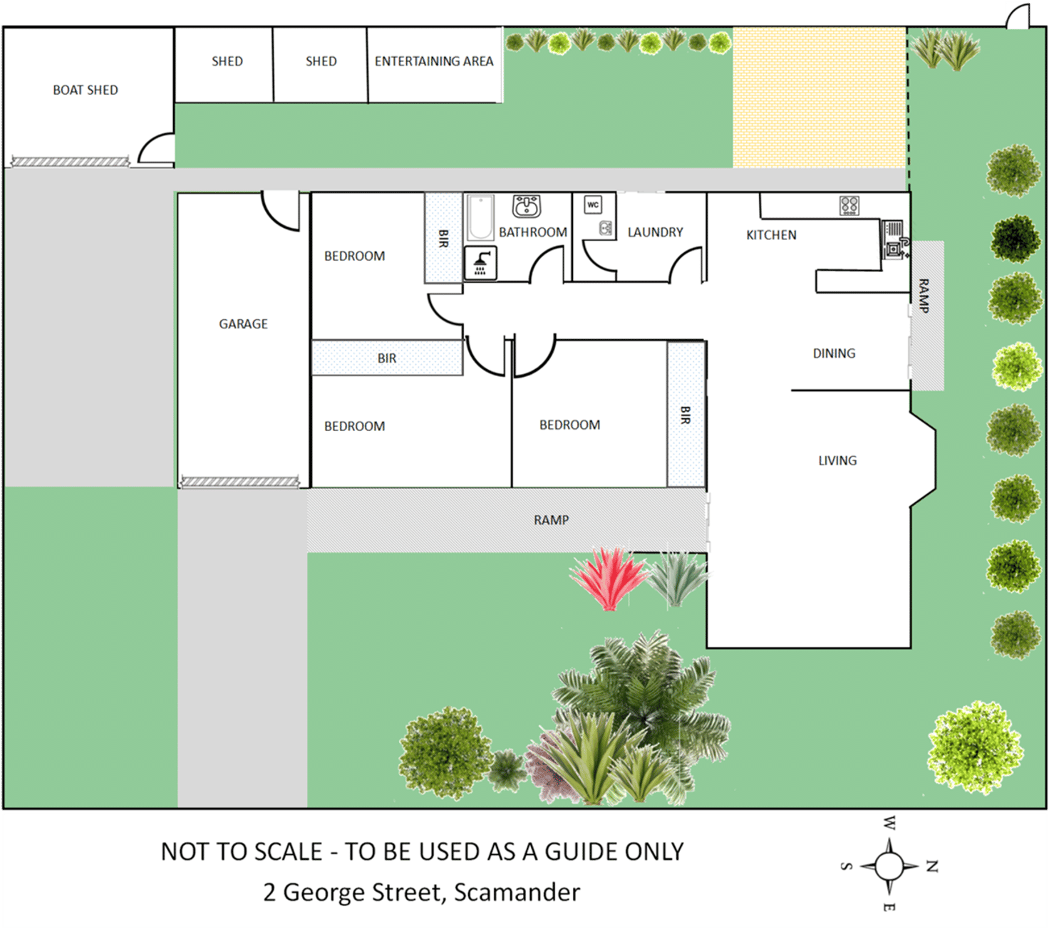 Floorplan of Homely house listing, 2 George Street, Scamander TAS 7215