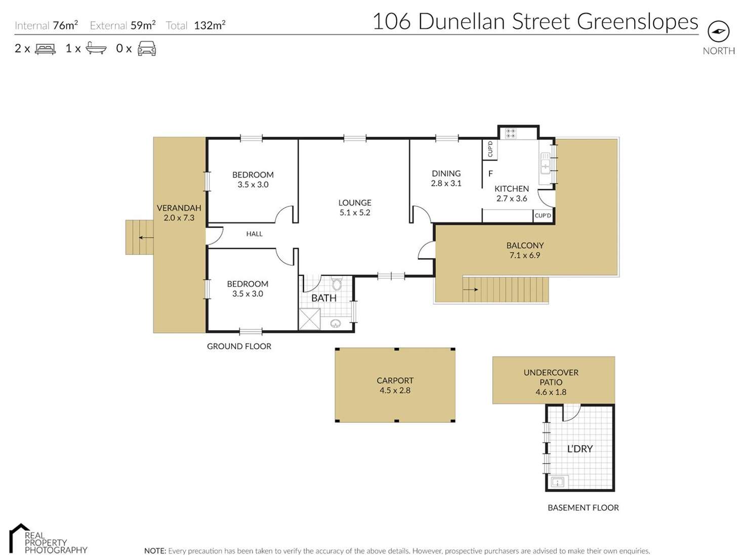 Floorplan of Homely house listing, 106 Dunellan Street, Greenslopes QLD 4120