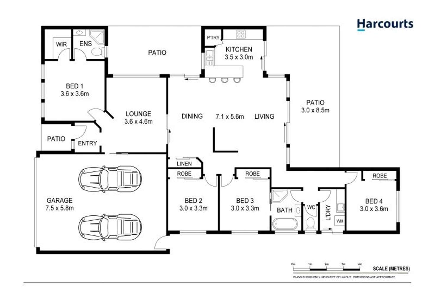 Floorplan of Homely house listing, 17 Fantail Crescent, Mango Hill QLD 4509