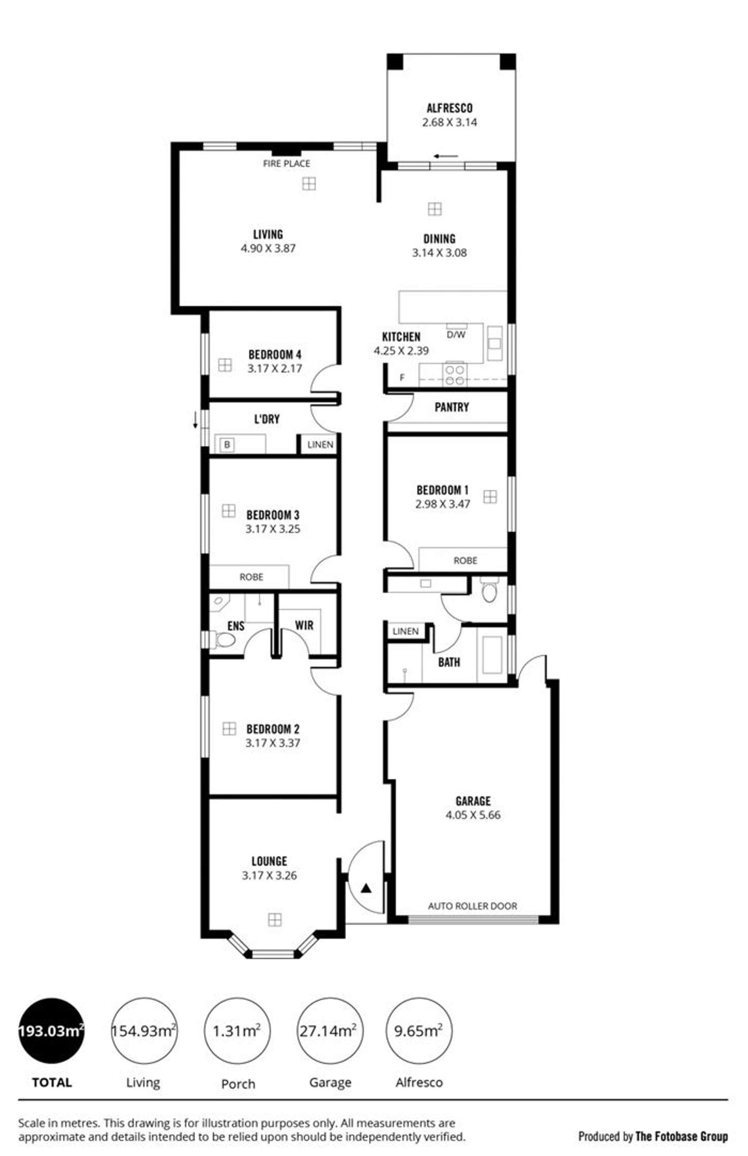 Floorplan of Homely house listing, 39B Rowe Avenue, Northfield SA 5085