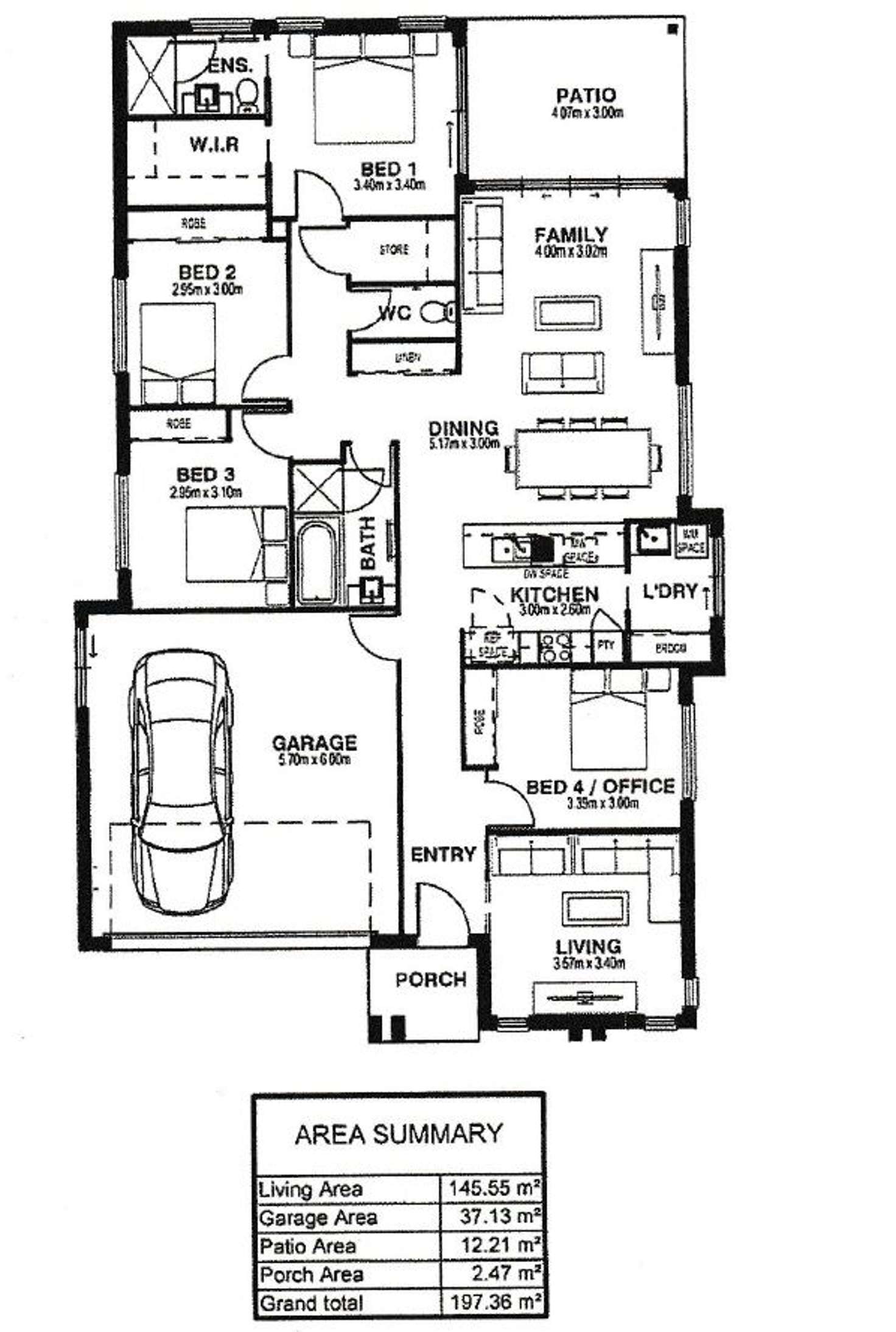 Floorplan of Homely house listing, 17 Macadamia Street, Mango Hill QLD 4509