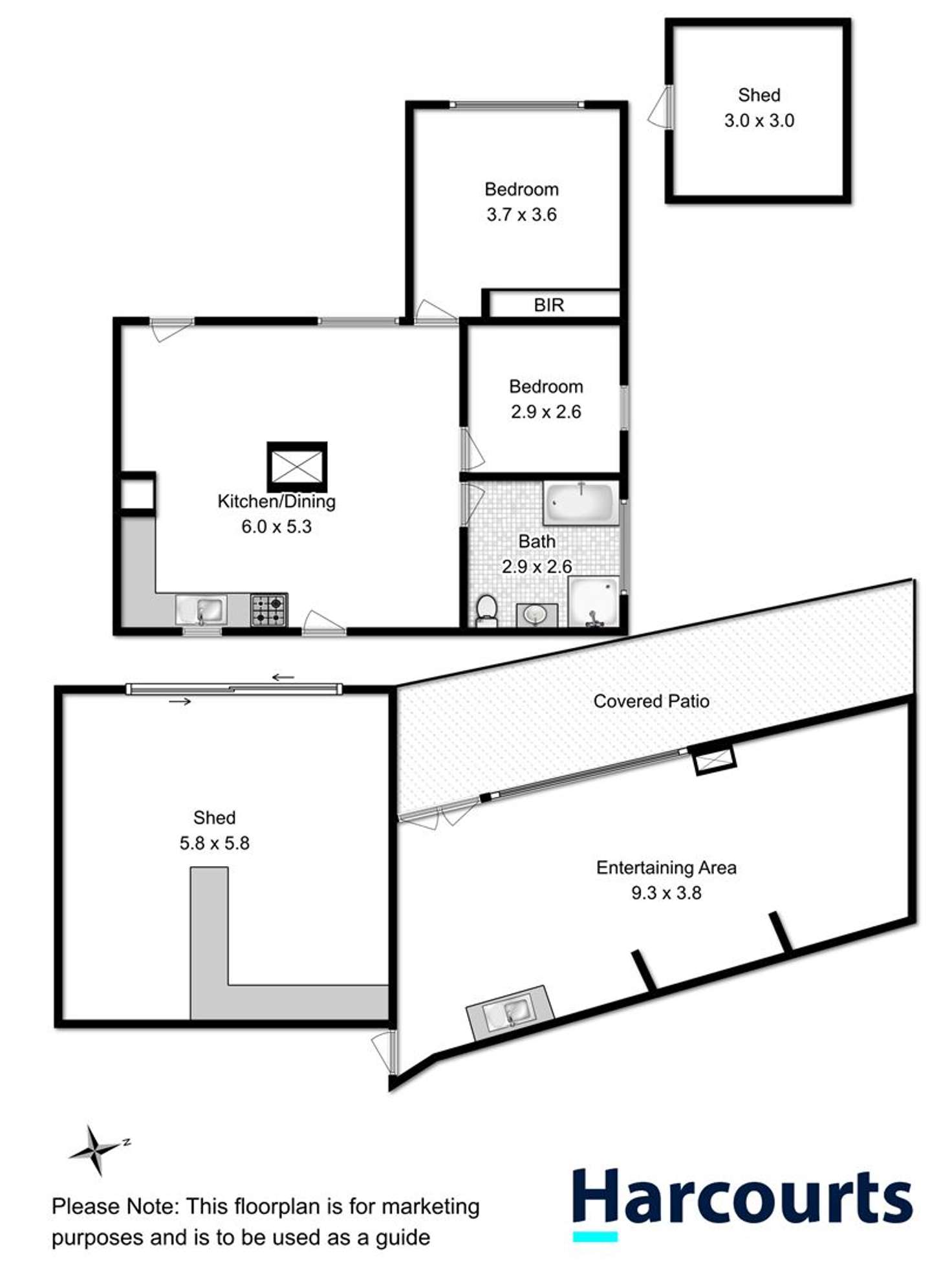 Floorplan of Homely house listing, 524 Primrose Sands Road, Primrose Sands TAS 7173