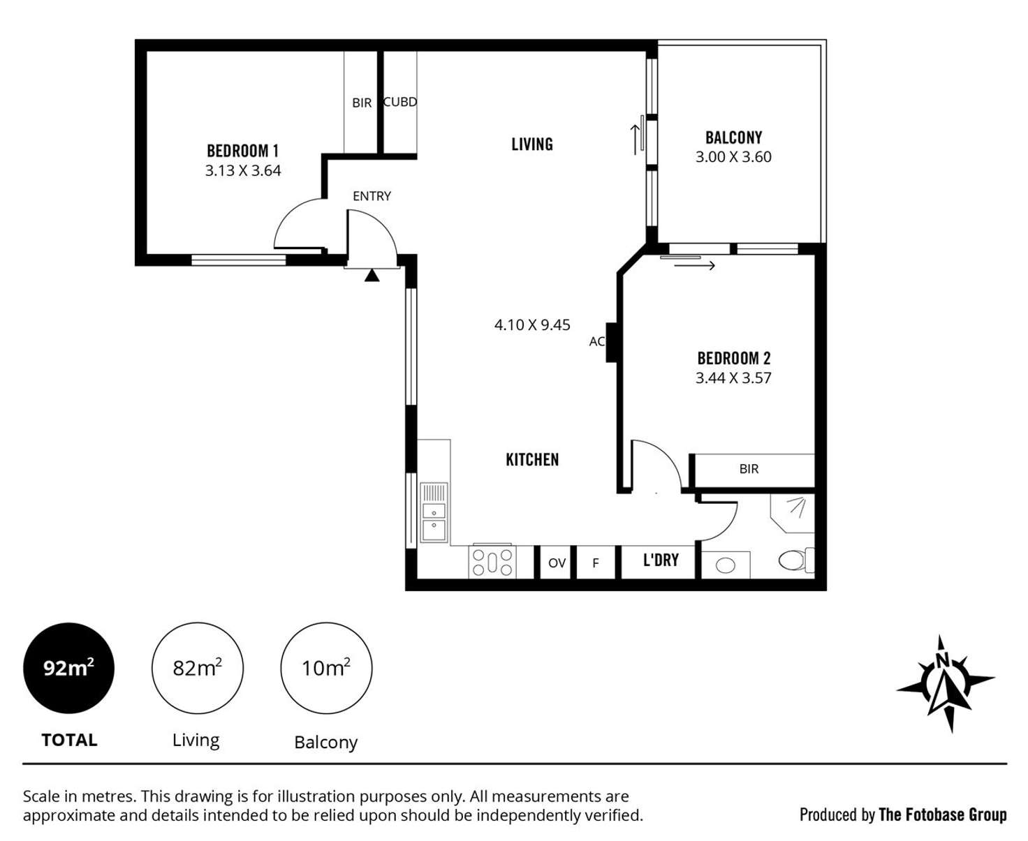 Floorplan of Homely apartment listing, 7/99 Elder Drive, Mawson Lakes SA 5095