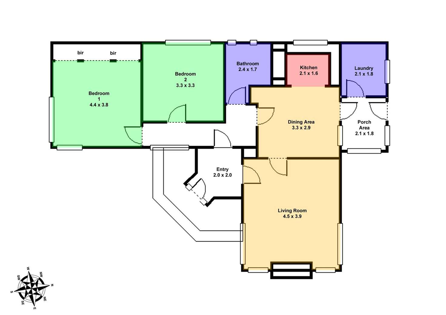 Floorplan of Homely house listing, 702 Bell Street, Redan VIC 3350