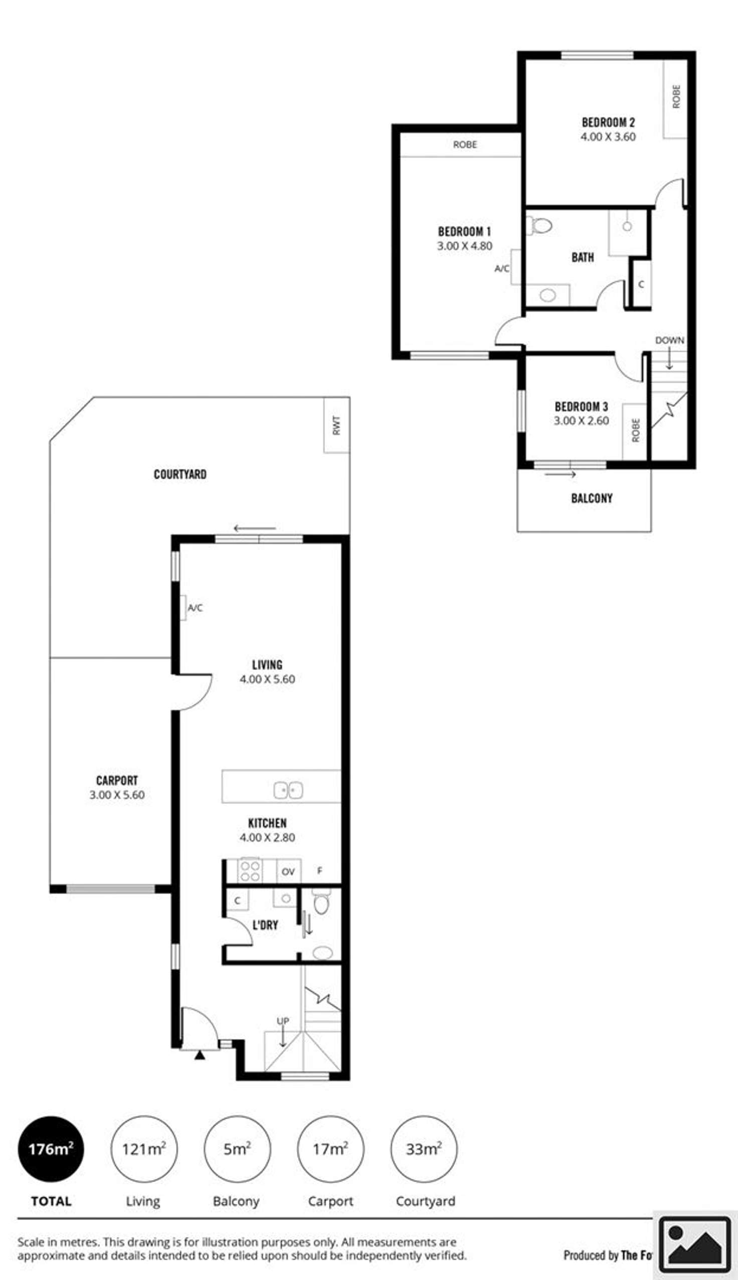 Floorplan of Homely house listing, 101a & 101b Ashley Street, Torrensville SA 5031