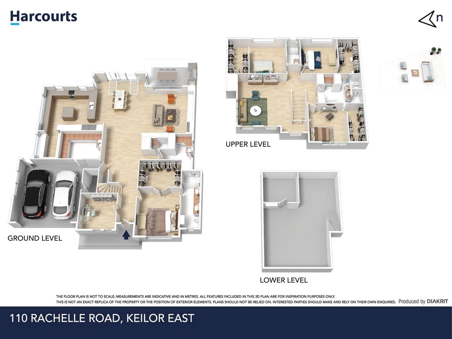 Floorplan of Homely house listing, 110 Rachelle Road, Keilor East VIC 3033